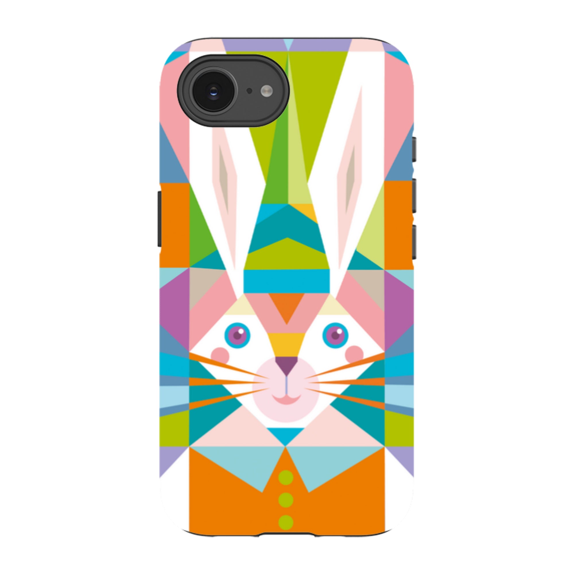 iPhone Tough Case - Bunny By Patternistas