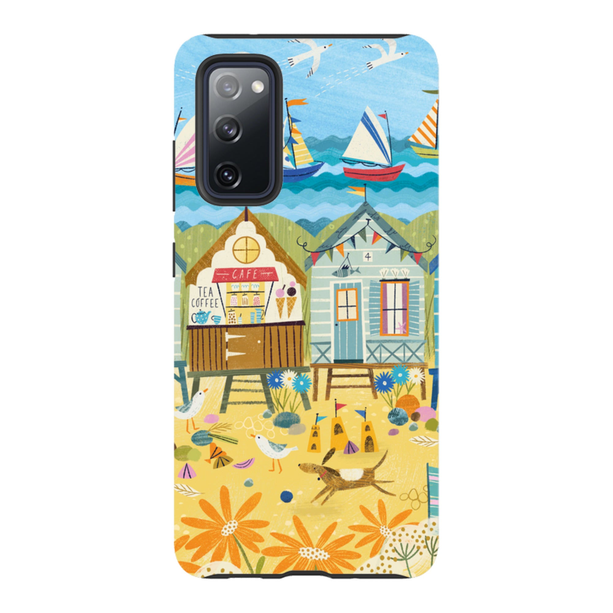 Samsung Tough  Case - Beachy Days 2 By Ali Brookes