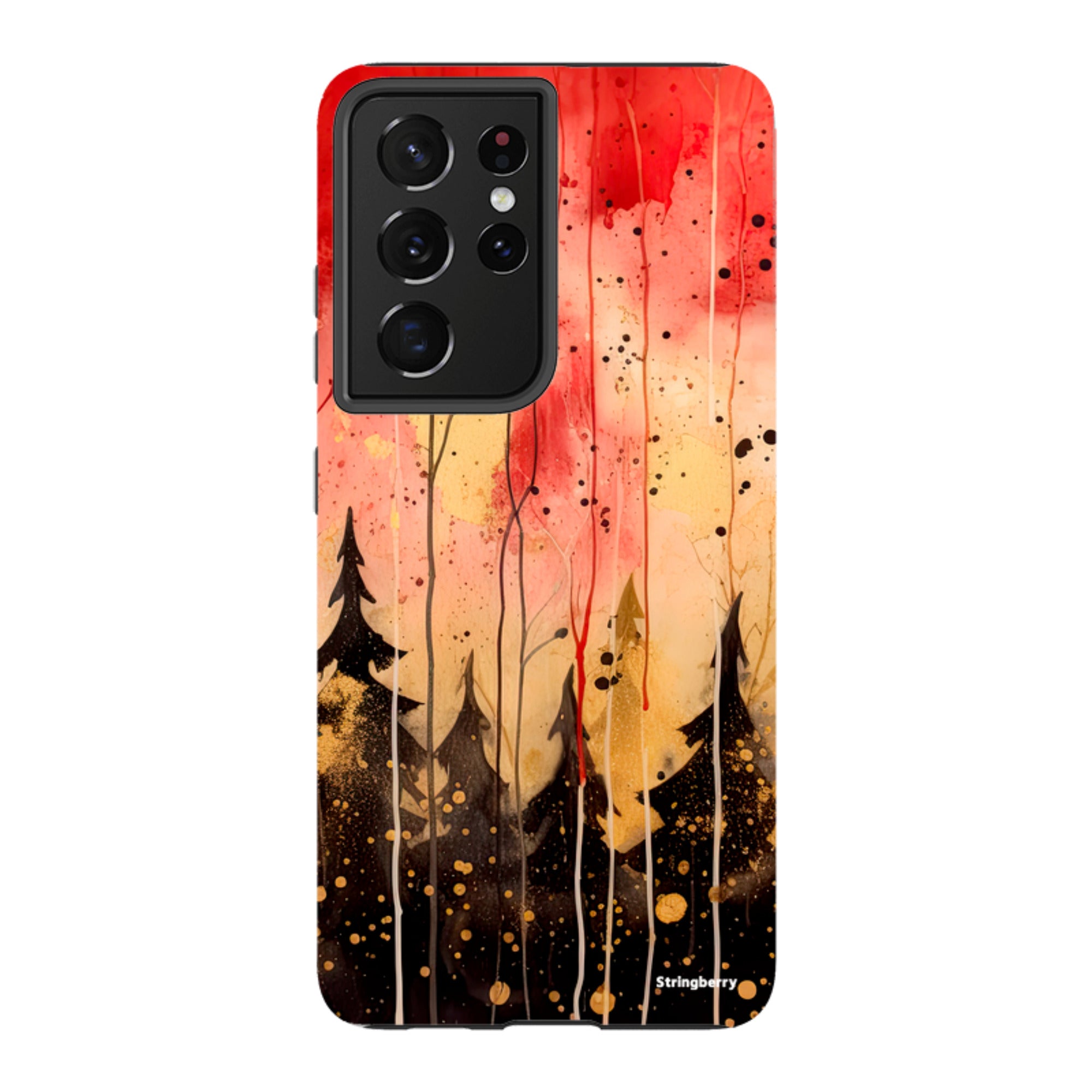 Samsung Tough Case - Watercolour Winter Forest