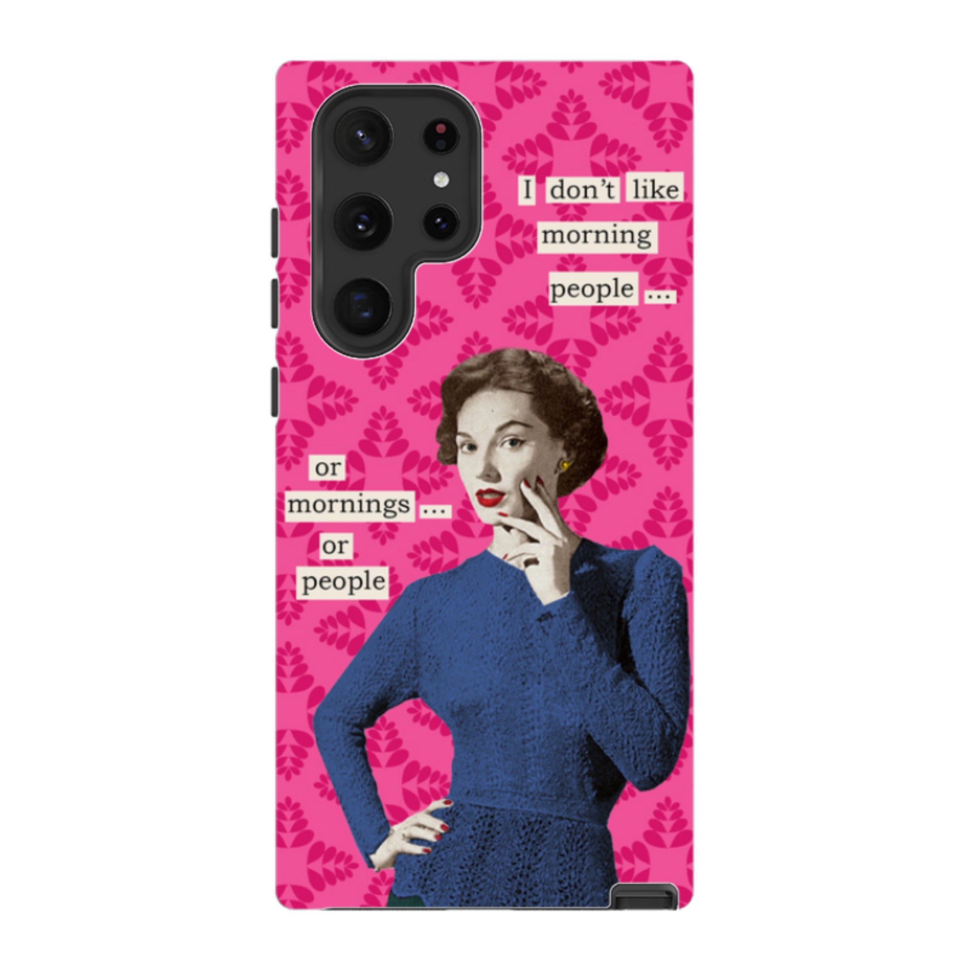 Samsung Tough Case - Morning Person By Clare Jordan