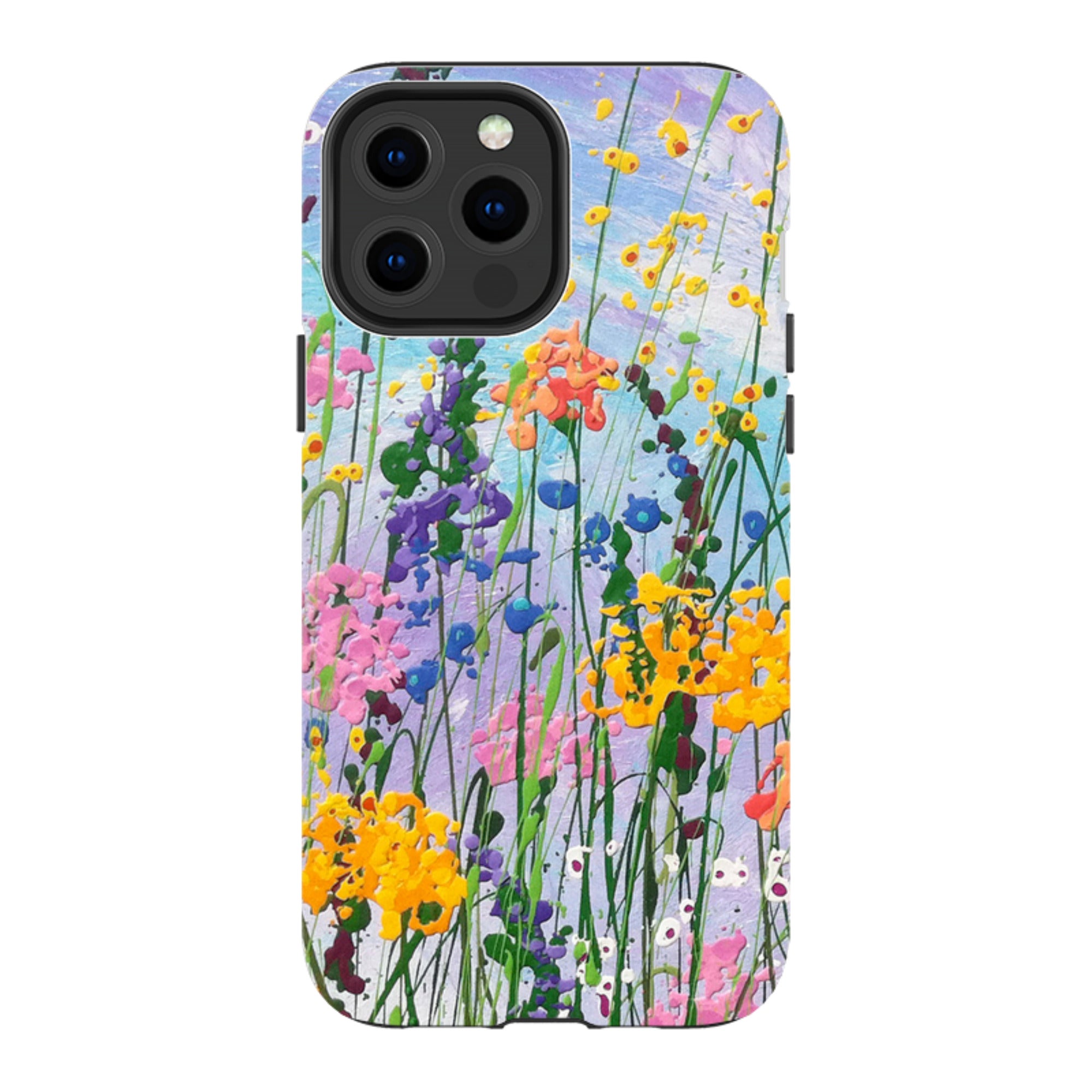iPhone MagSafe Tough Case - Wildflowers At Play By Linda Calvert Jacobson