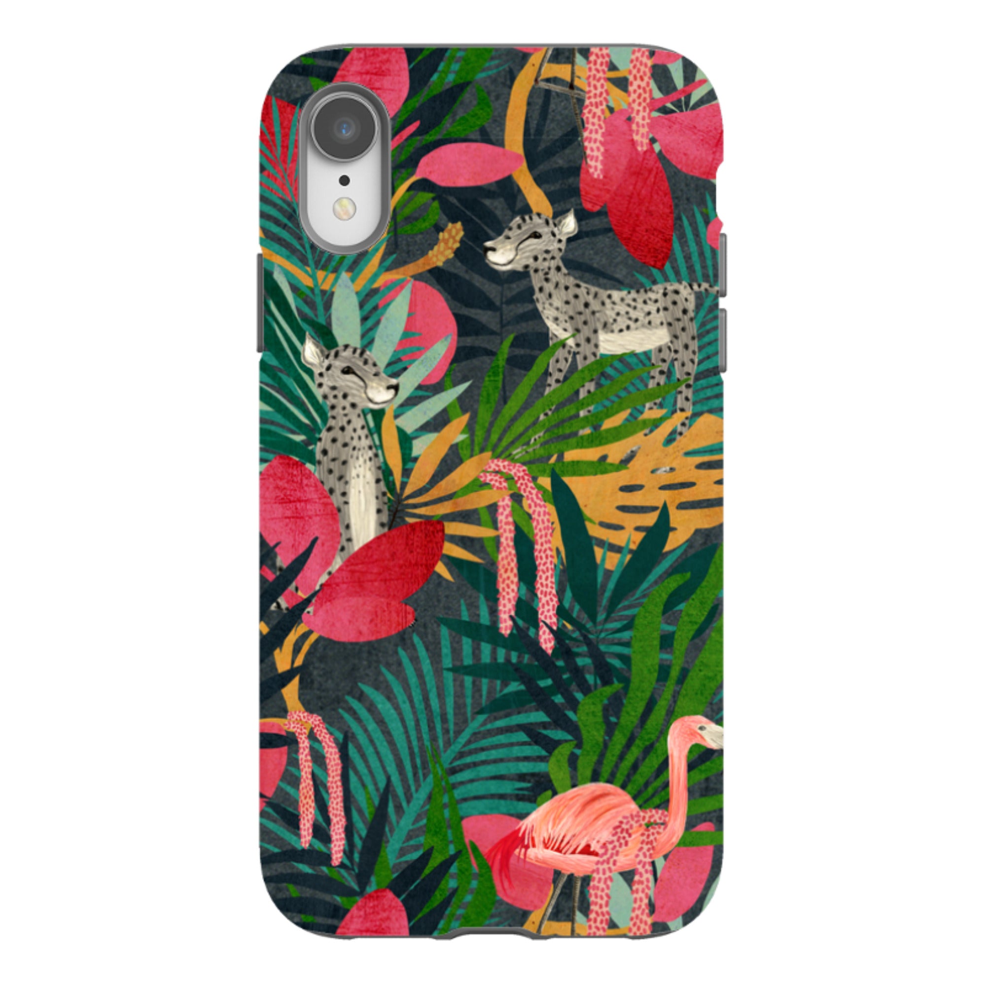 iPhone Tough Case - Lush Jungle By Katherine Quinn