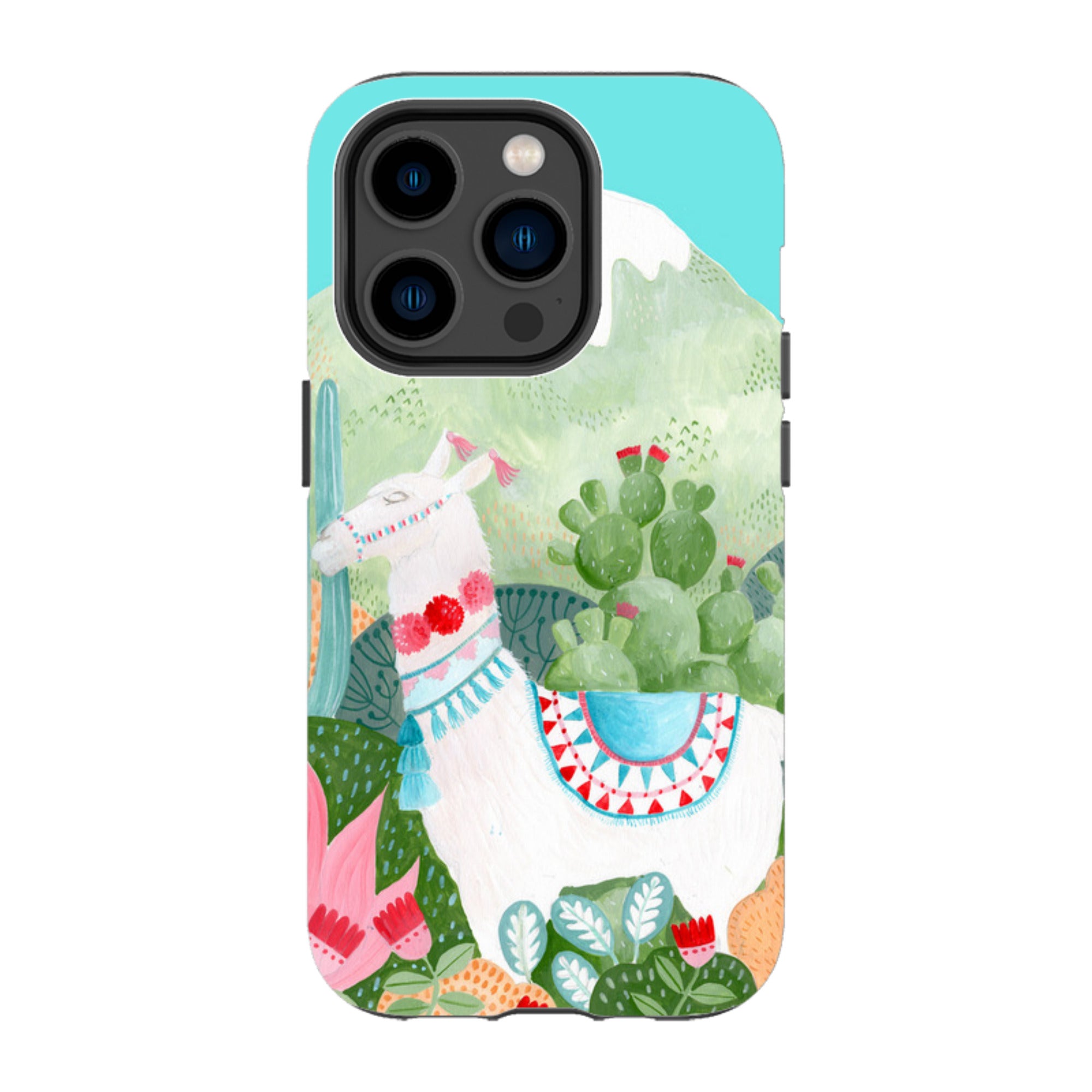 iPhone MagSafe Tough Case - Llama By Bex Parkin