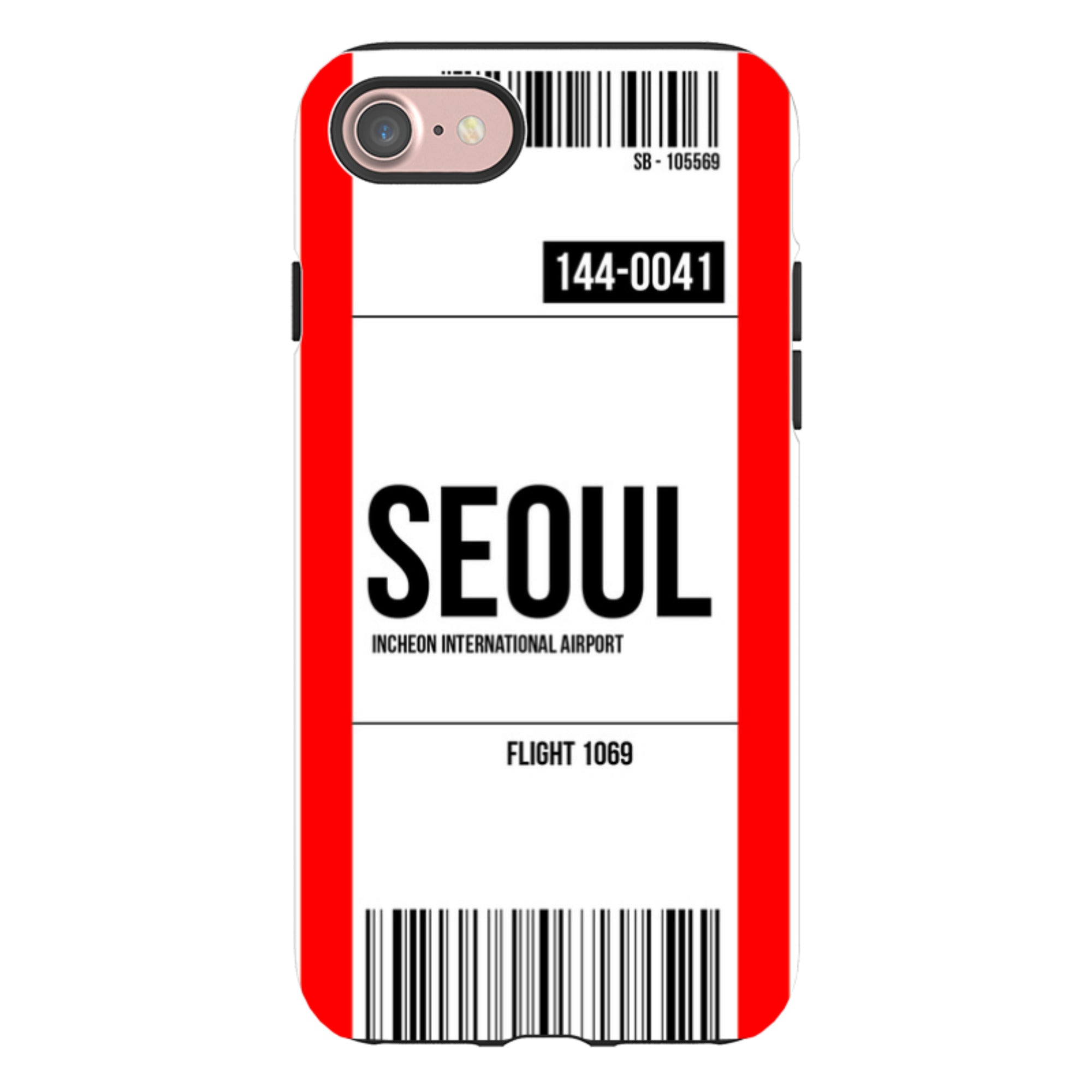 iPhone Tough Case - Seoul Red