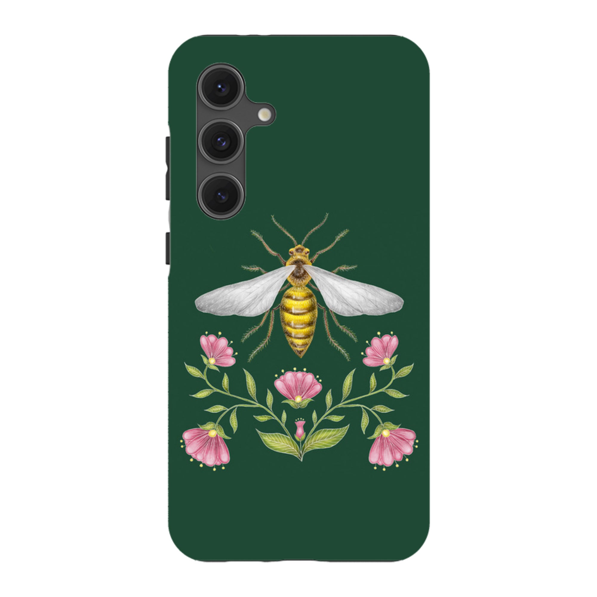 Samsung Tough Case - Wings Of Freedom Emerald By Catherine Rowe