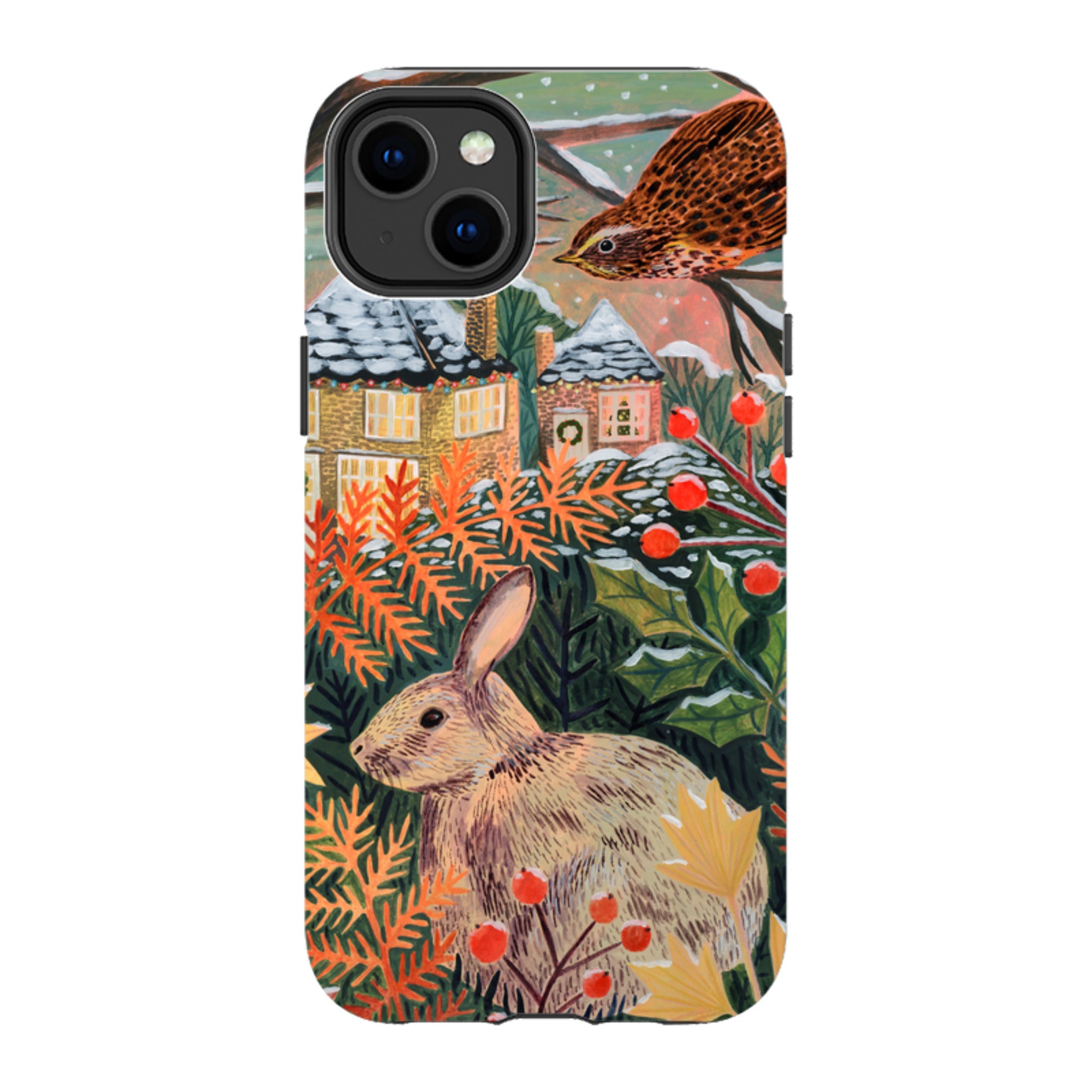 iPhone Tough Case - Rabbit By Lee Foster Wilson