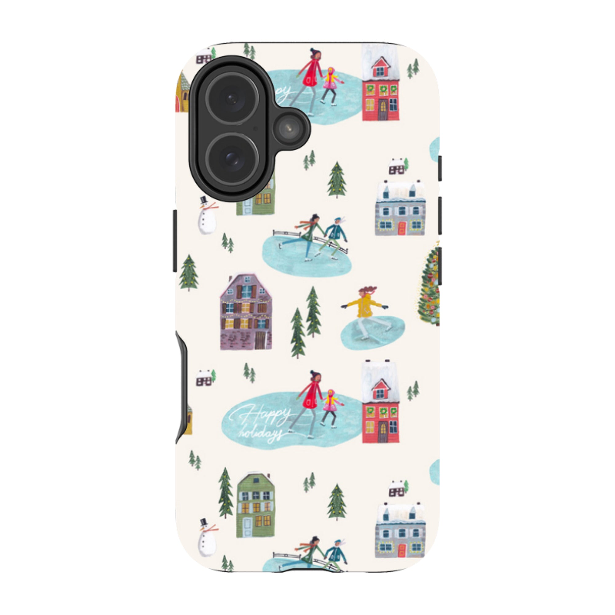iPhone Tough Case - Happy Holidays By Caroline Bonne Muller
