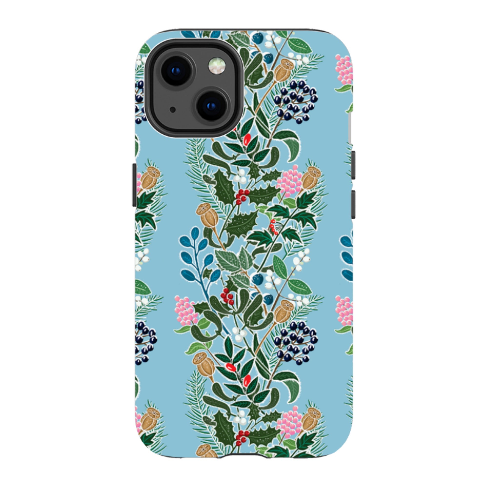 iPhone Tough Case - Winter Hedge-2 By kate Heiss