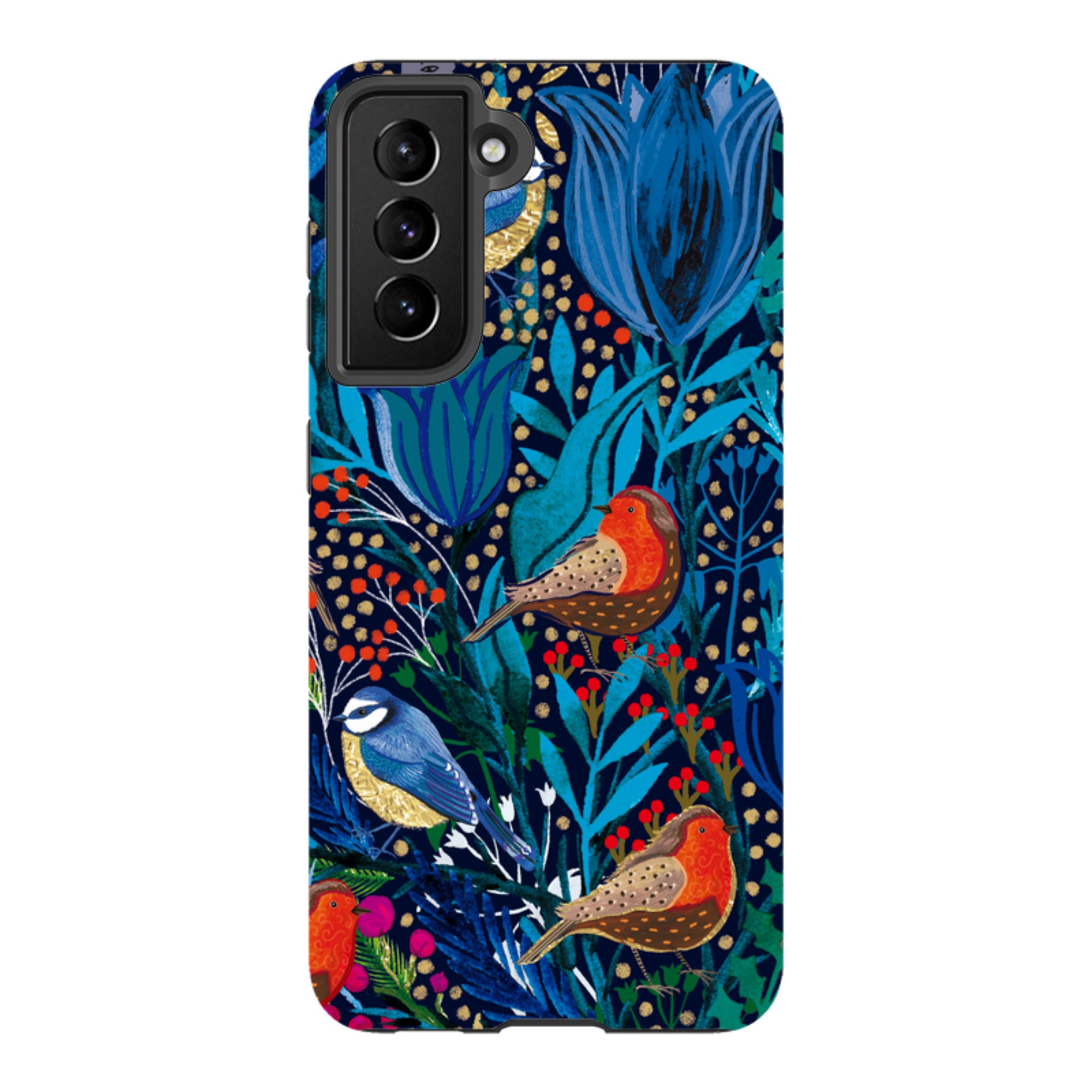 Samsung Tough Case - Xmas Robin IV By Emma Frances Grant