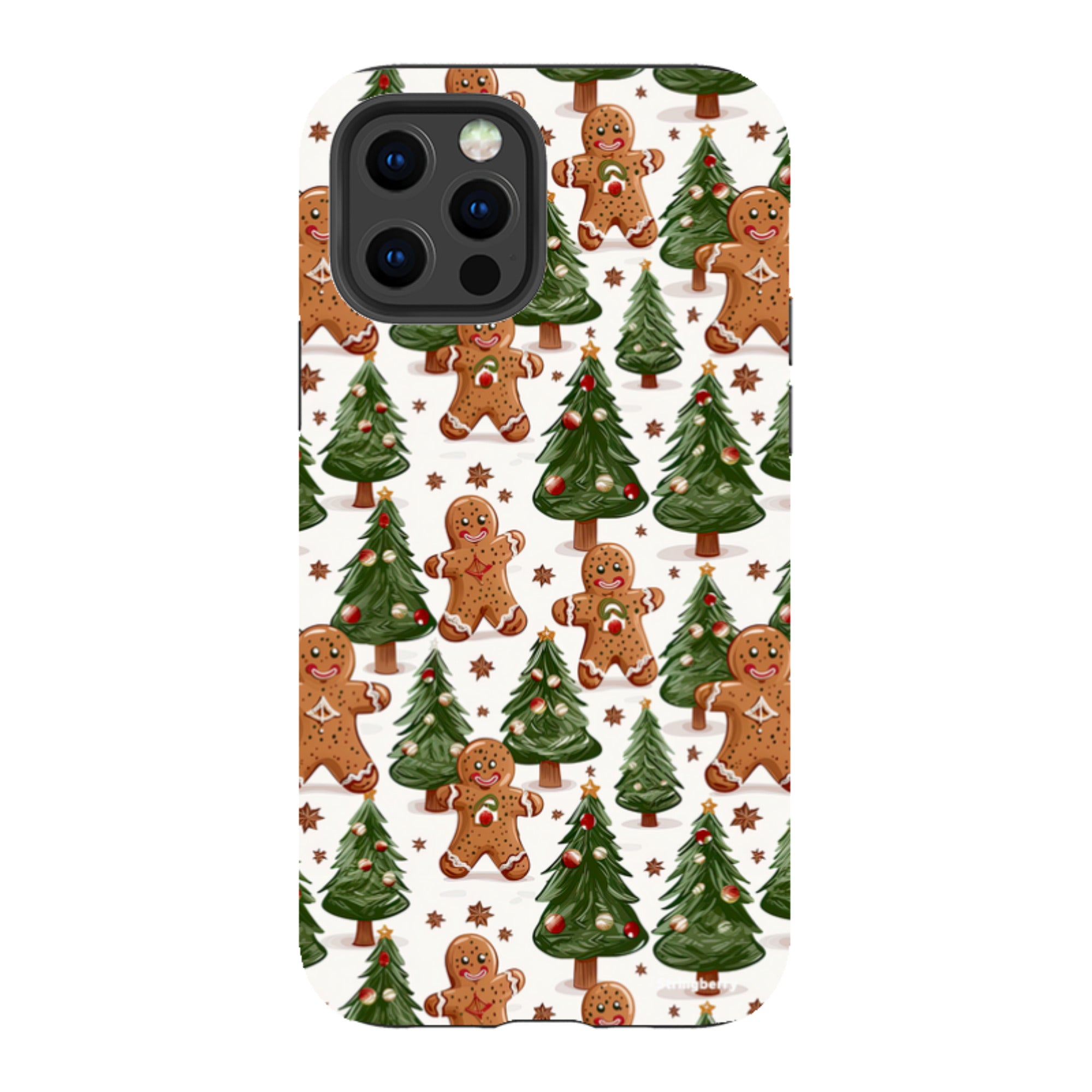 iPhone Tough Case - Ginger Bread Xmas III