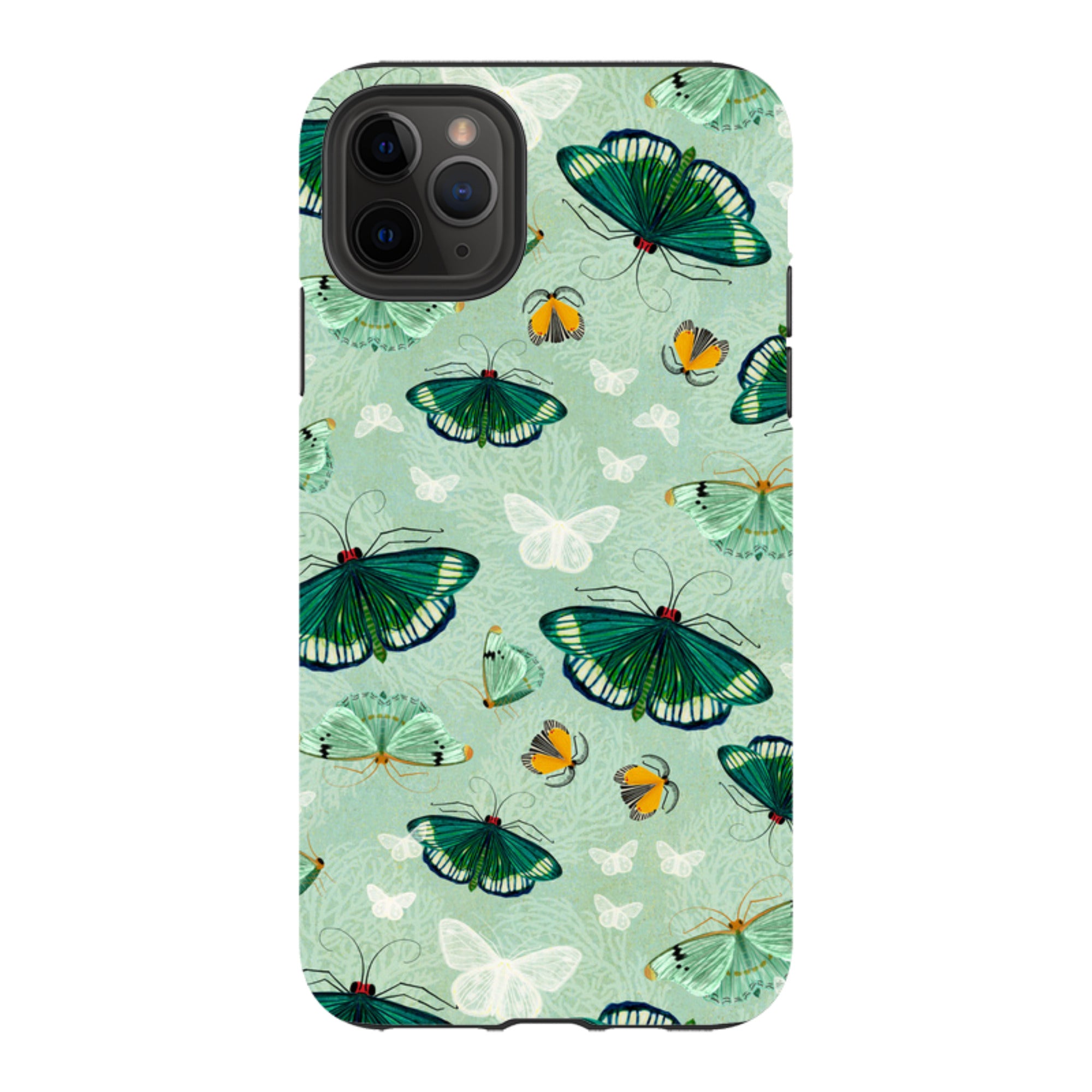 iPhone Tough Case - Night Flutter By Katherine Quinn