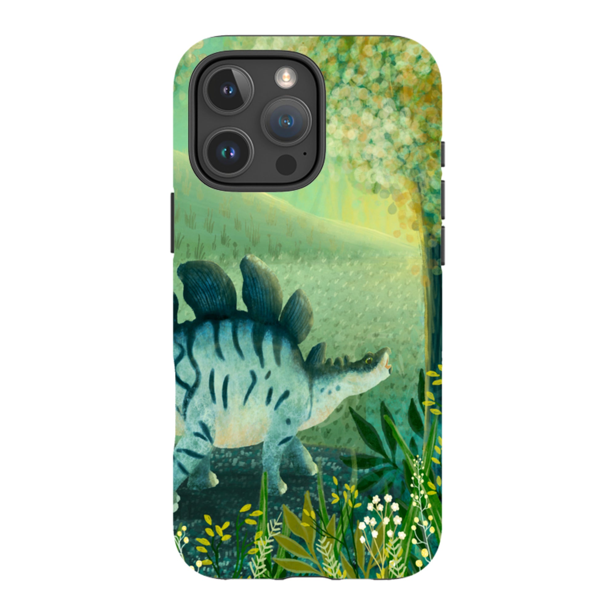 iPhone Tough Case - Dino Park By Katherine Quinn