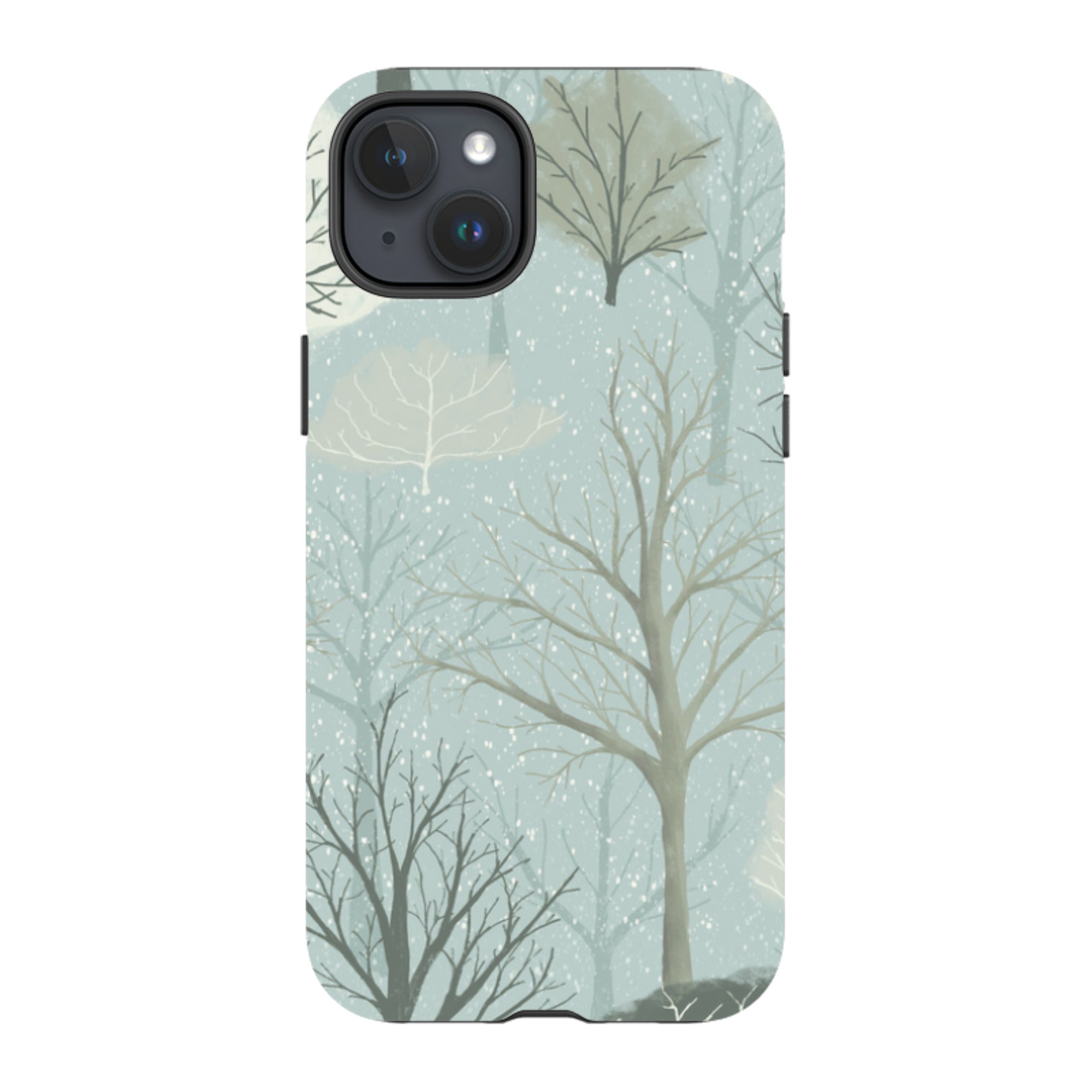 iPhone Tough Case - Winter Trees By Maja Lindberg