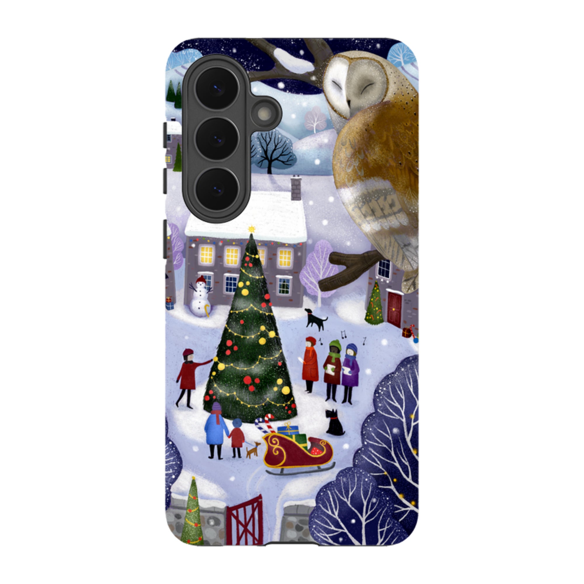 Samsung Tough Case - Advent Owl By Bex Parkin