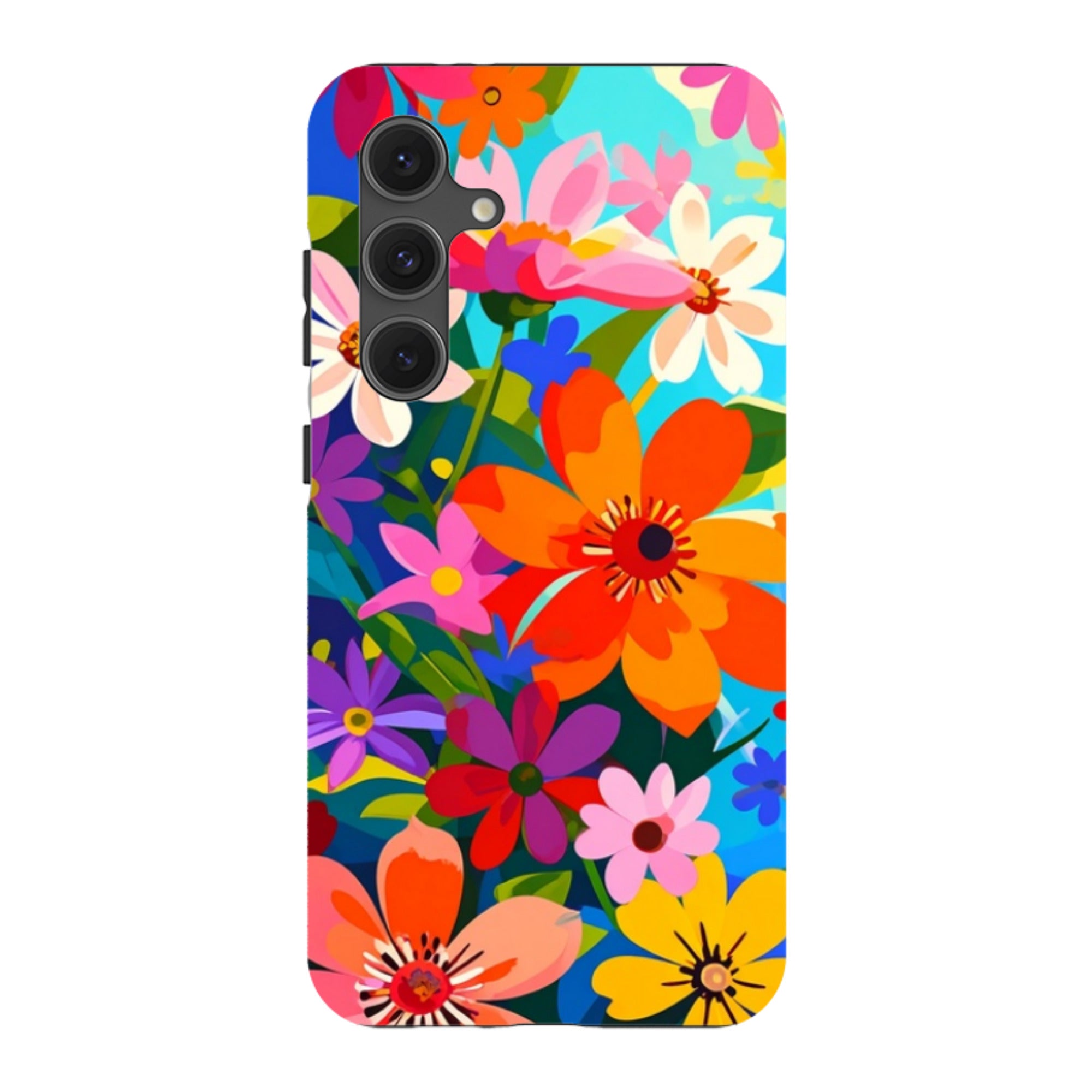 Samsung Tough Case - Rainbow Floral