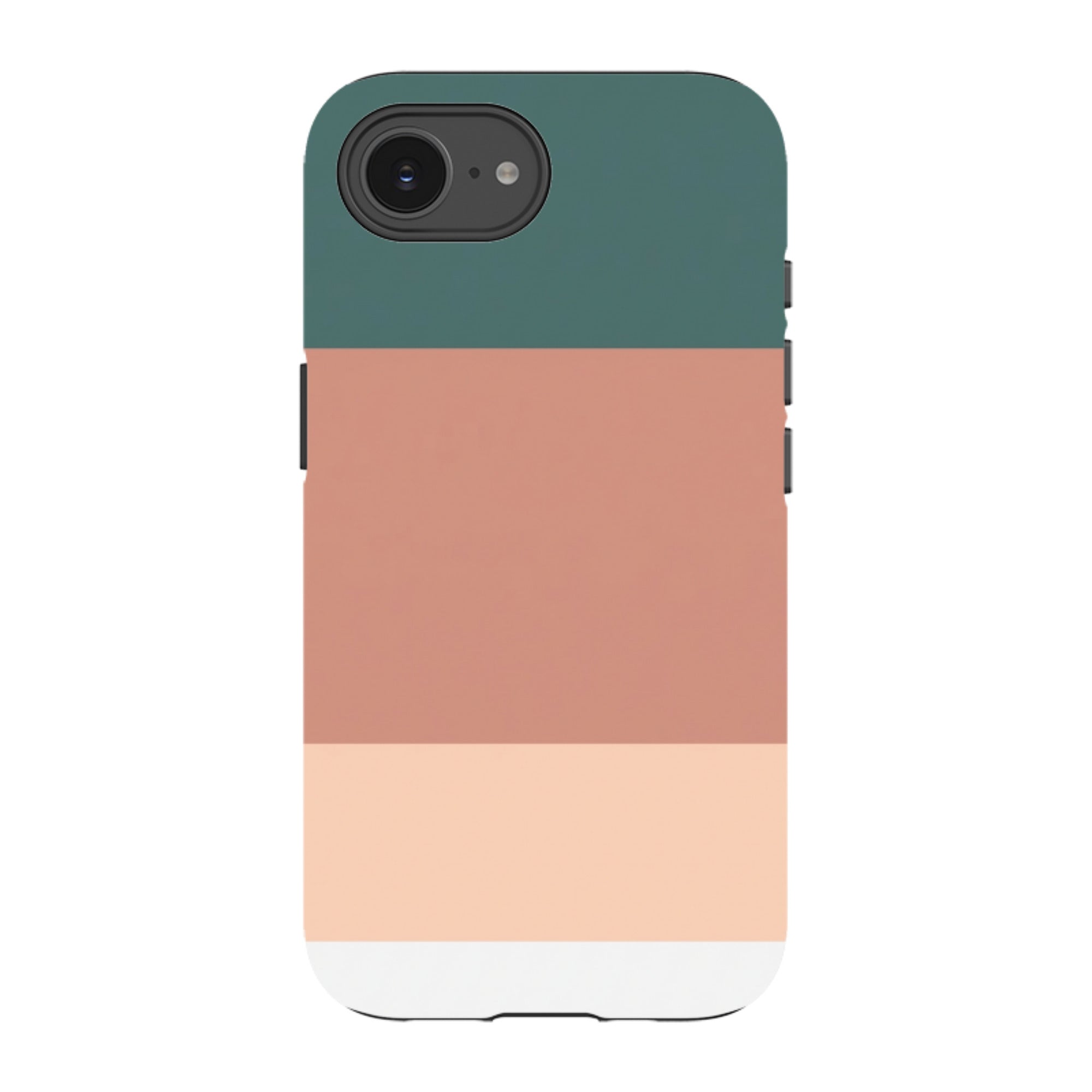 iPhone Tough Case - Muted Teal Gradient
