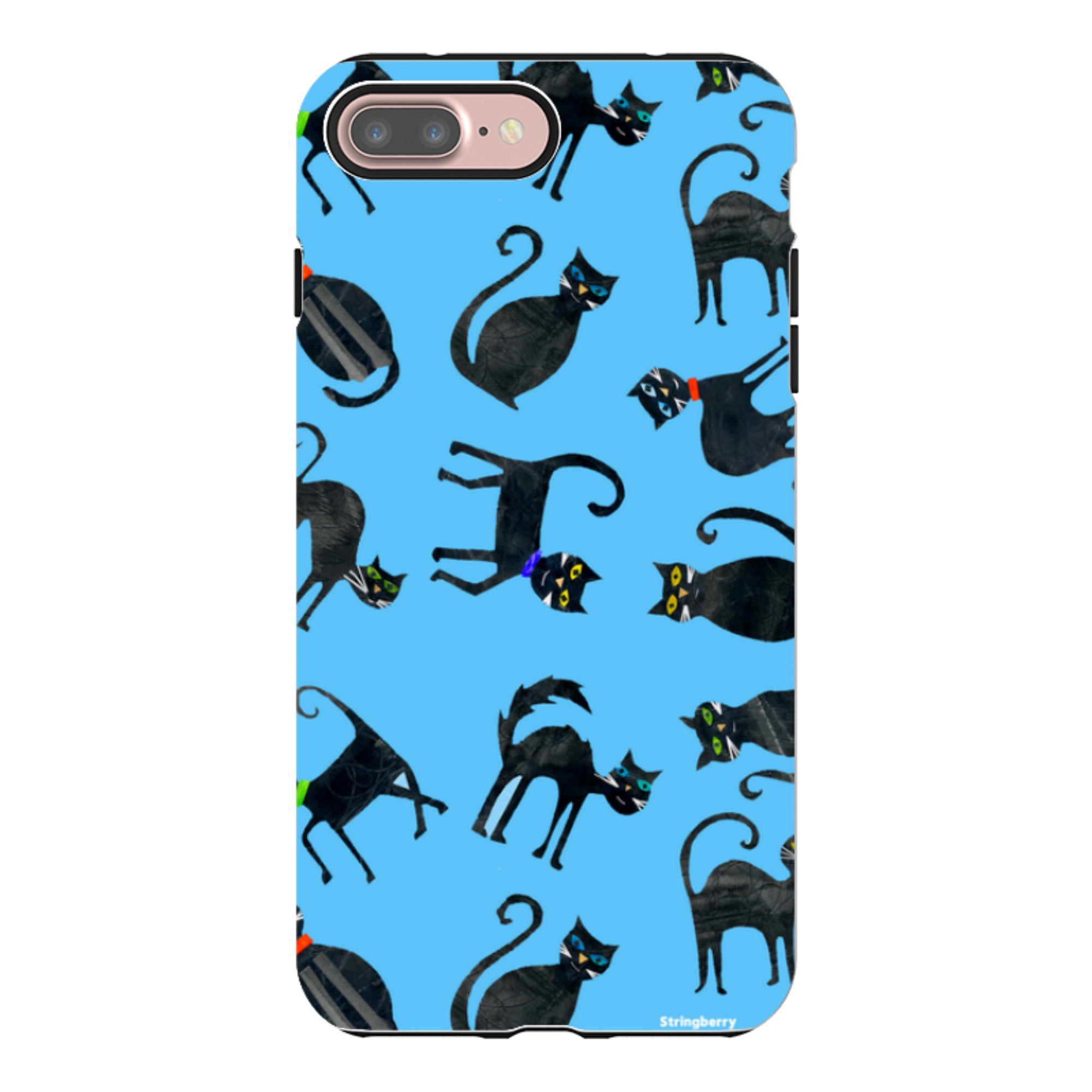 iPhone Tough Case - Tossed Cats By Tracey English