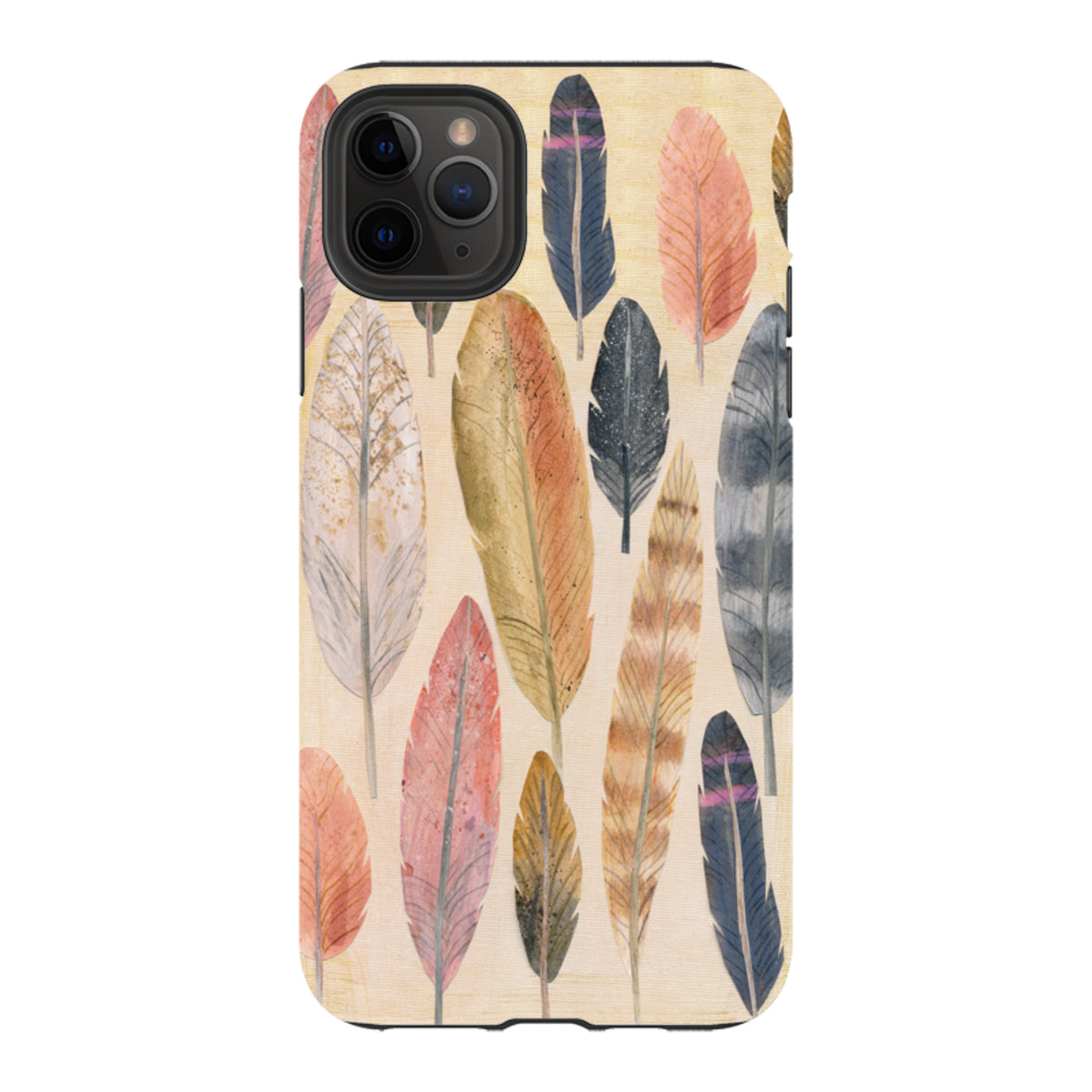 iPhone Tough Case - Feathers By Tracey English