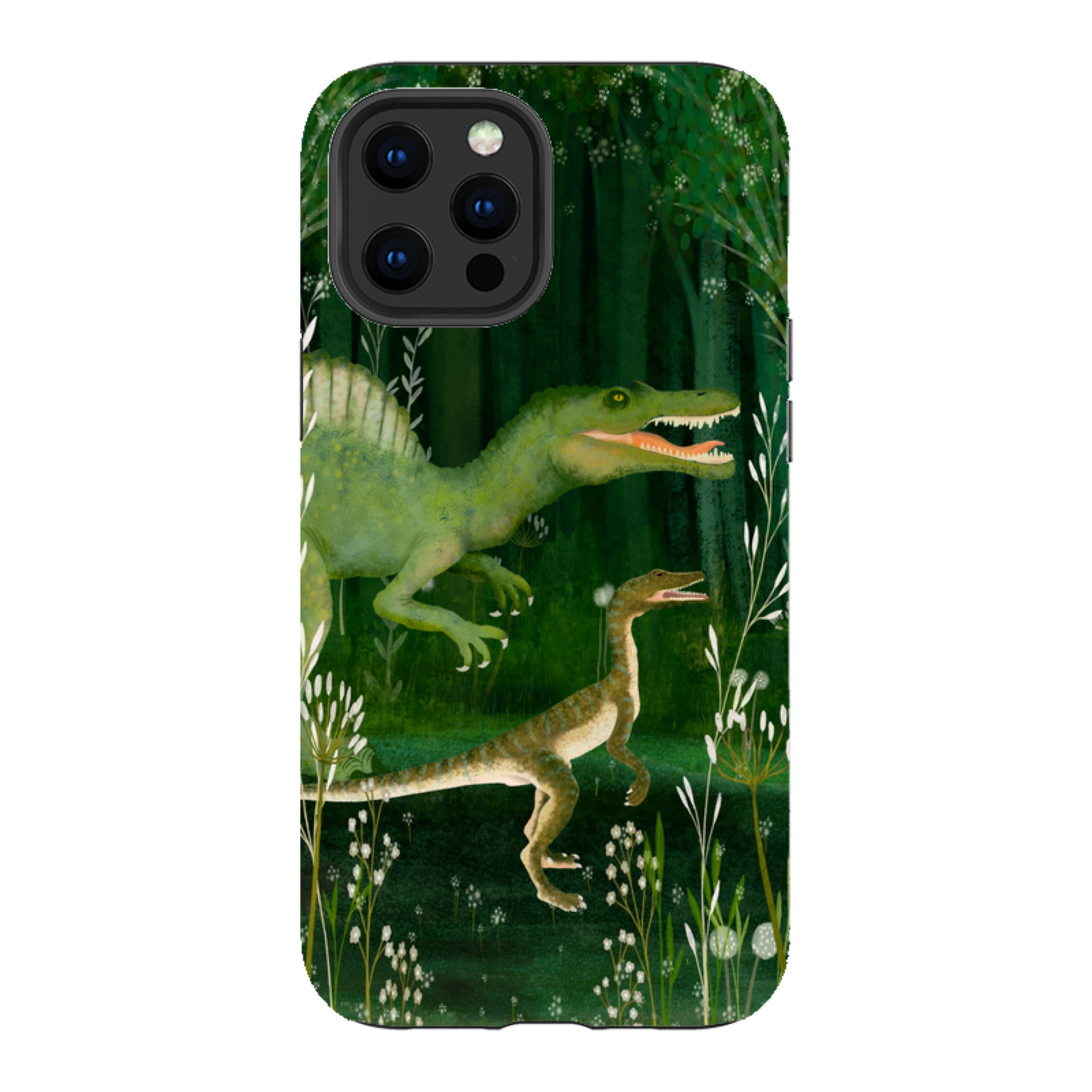 iPhone Tough Case - Dino Park II By Katherine Quinn