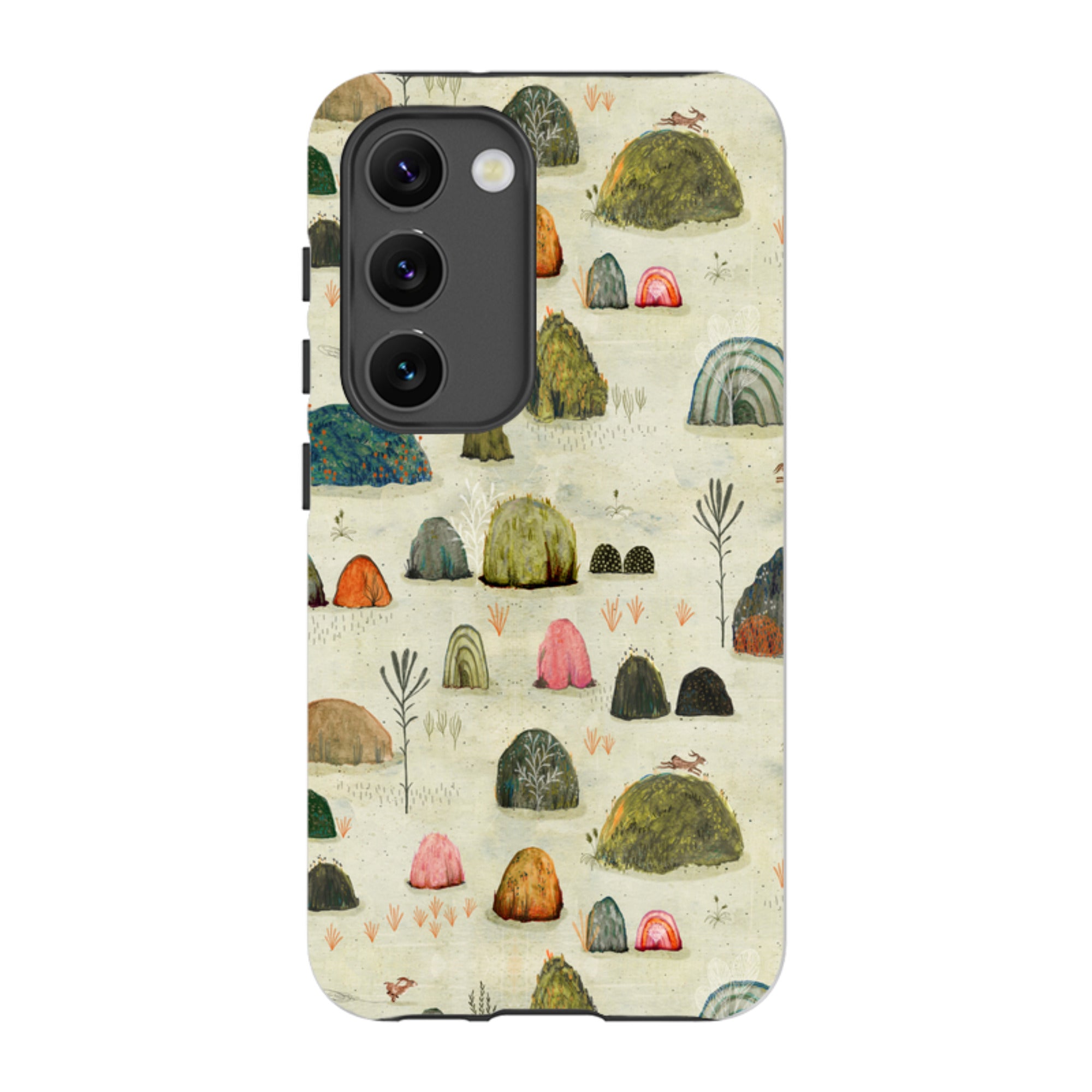 Samsung Tough Case - Sunset Mossy Hills By Katherine Quinn