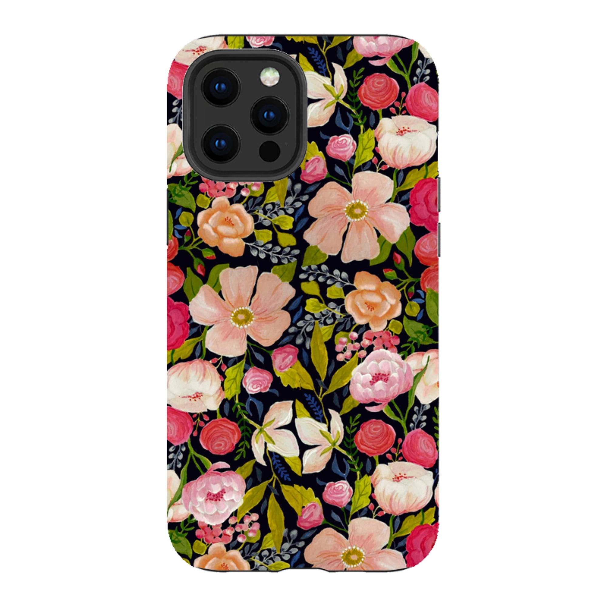 iPhone Tough Case - Vintage Roses By Bex Parkin