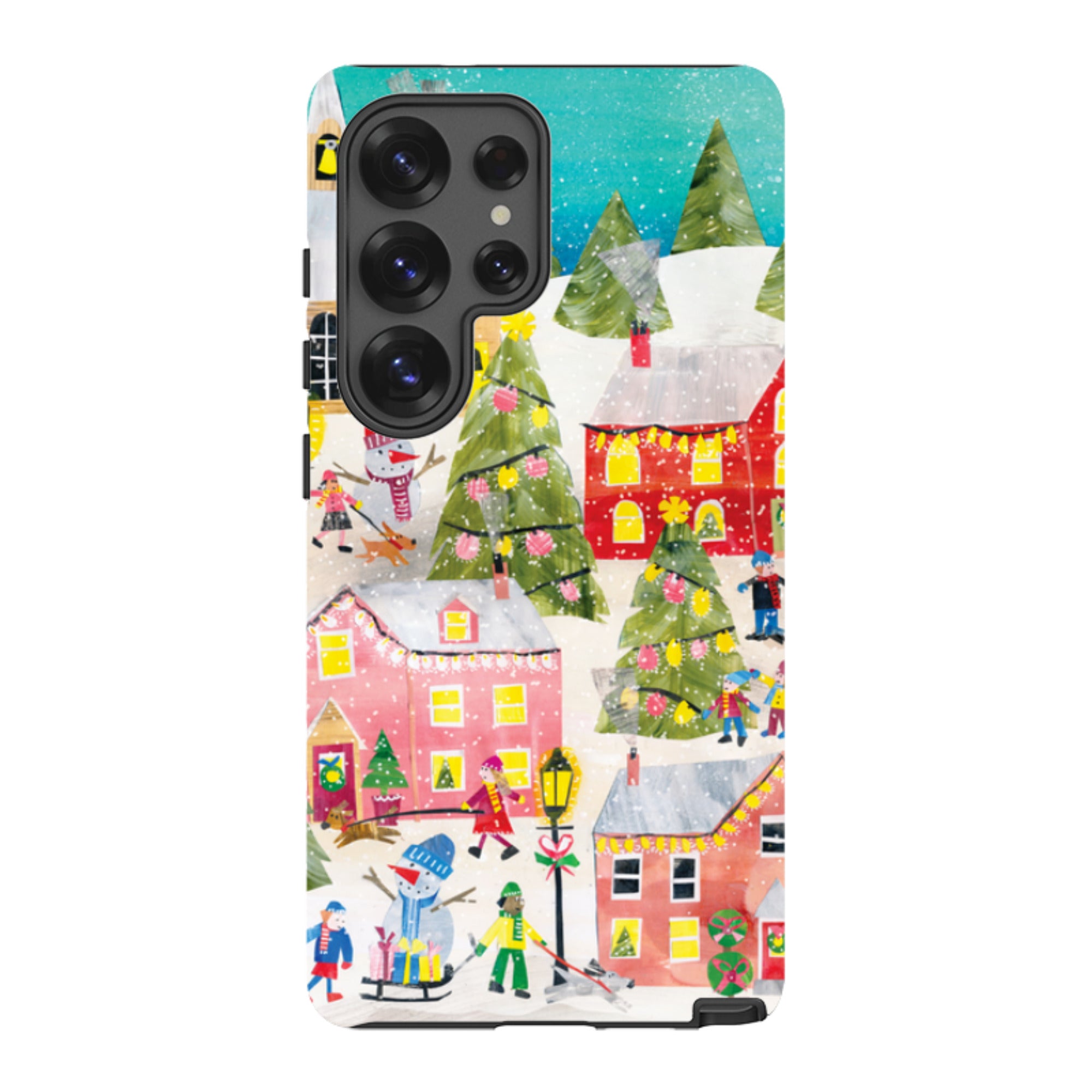 Samsung Tough Case - Winter Village By Tracey English
