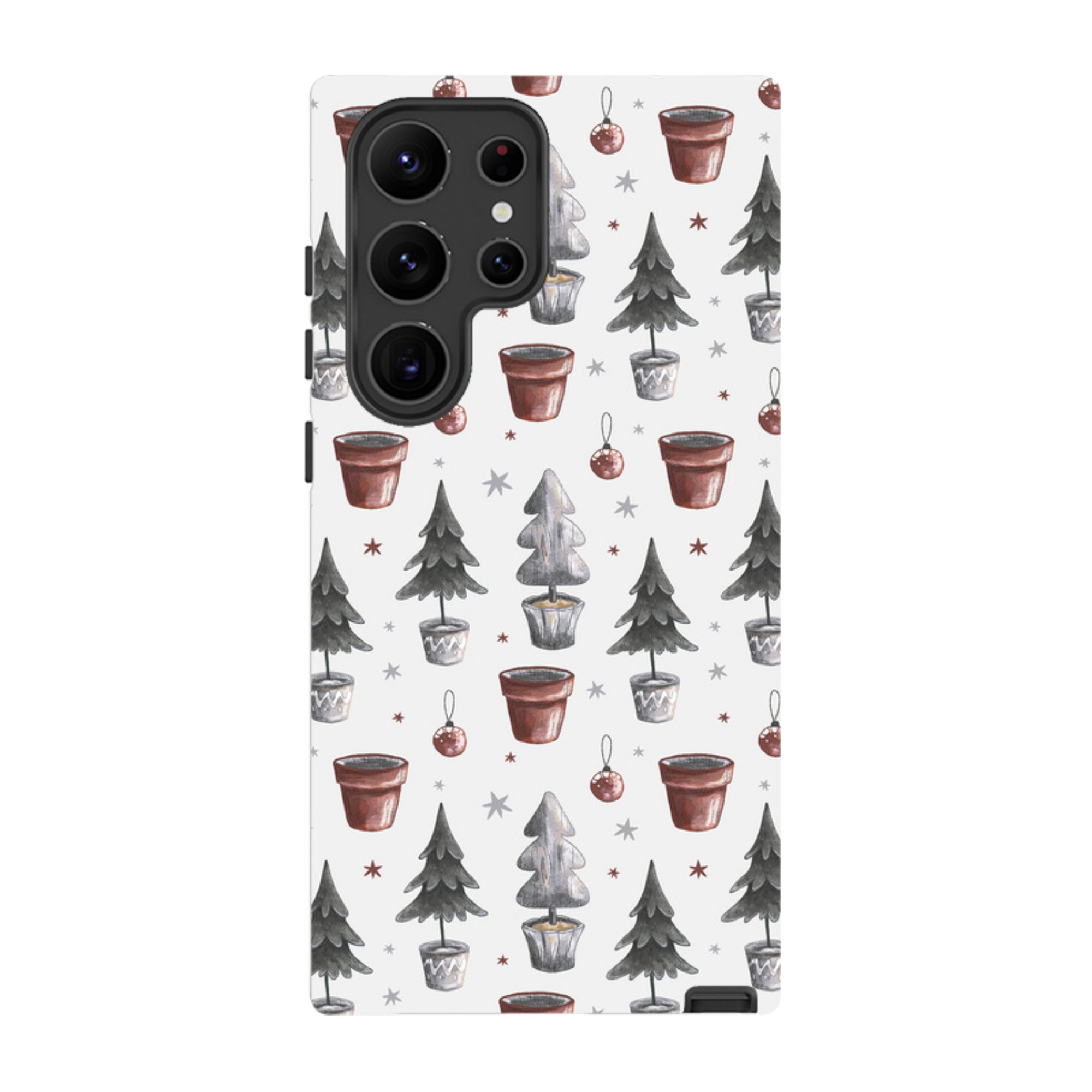 Samsung Tough Case - Xmas Tree Pattern