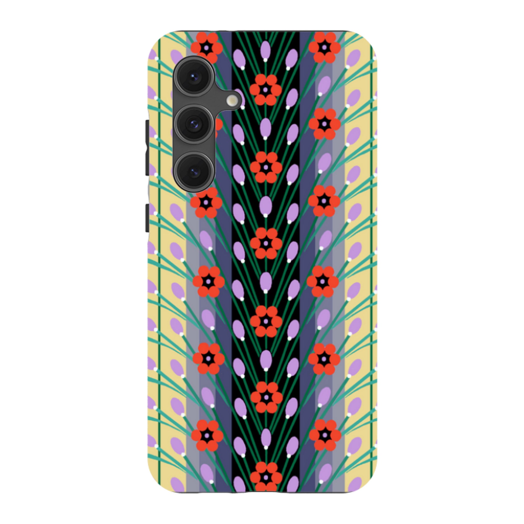 Samsung Tough  Case - Lavender Yellow By Cressida Bell
