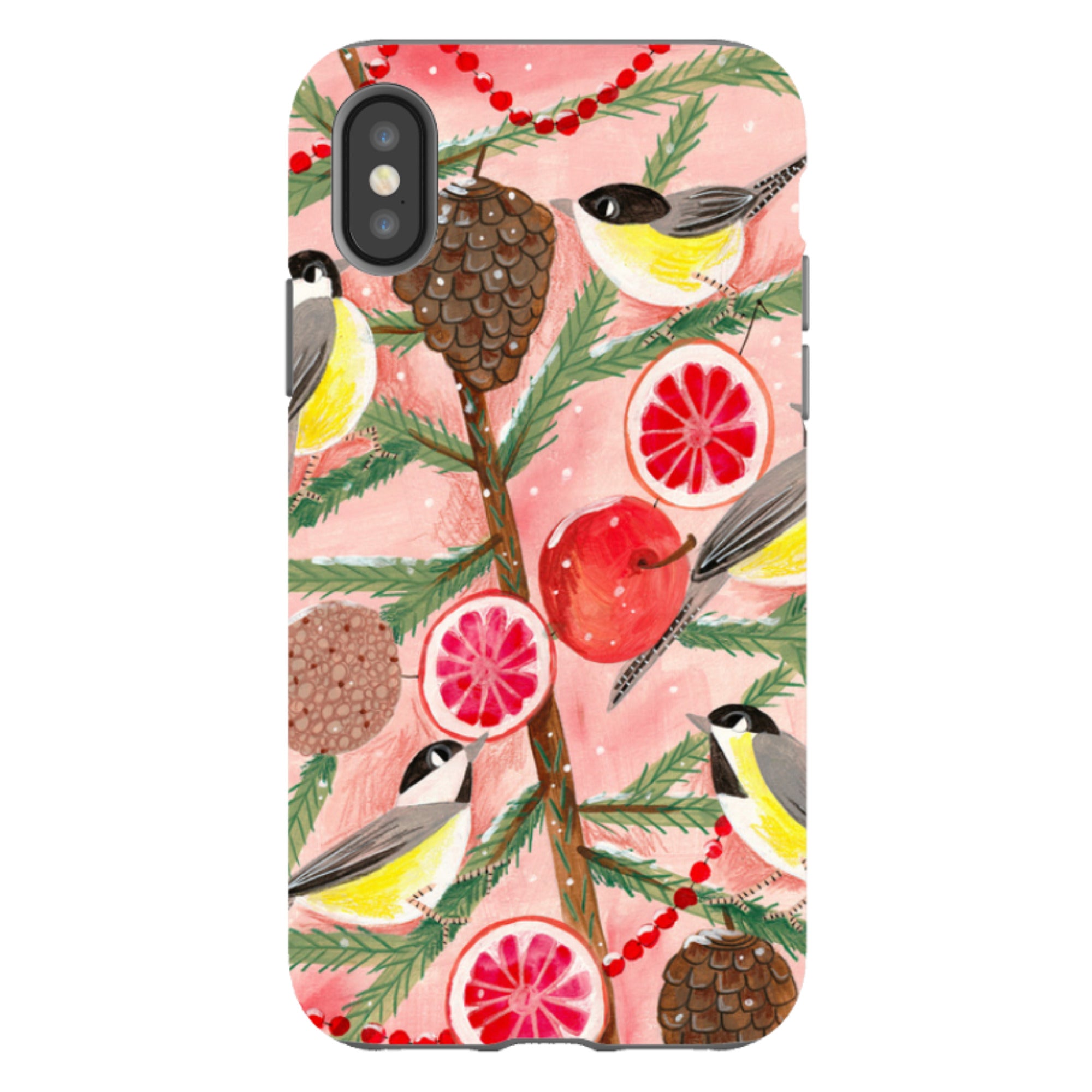 iPhone Tough Case - Chickadee By Caroline Bonne Muller