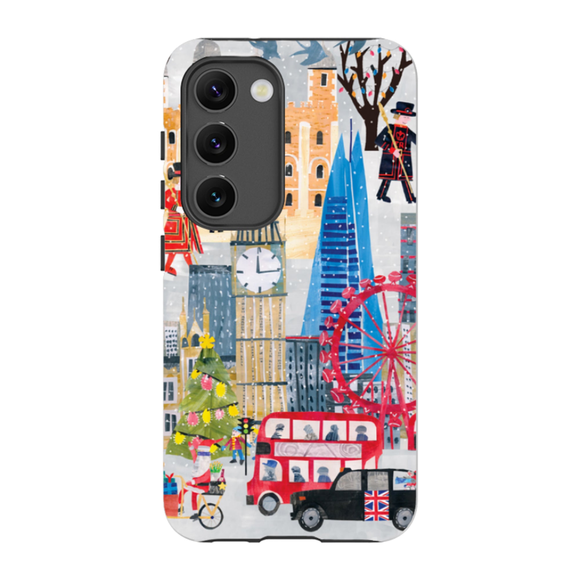 Samsung Tough Case - Christmas In London By Tracey English