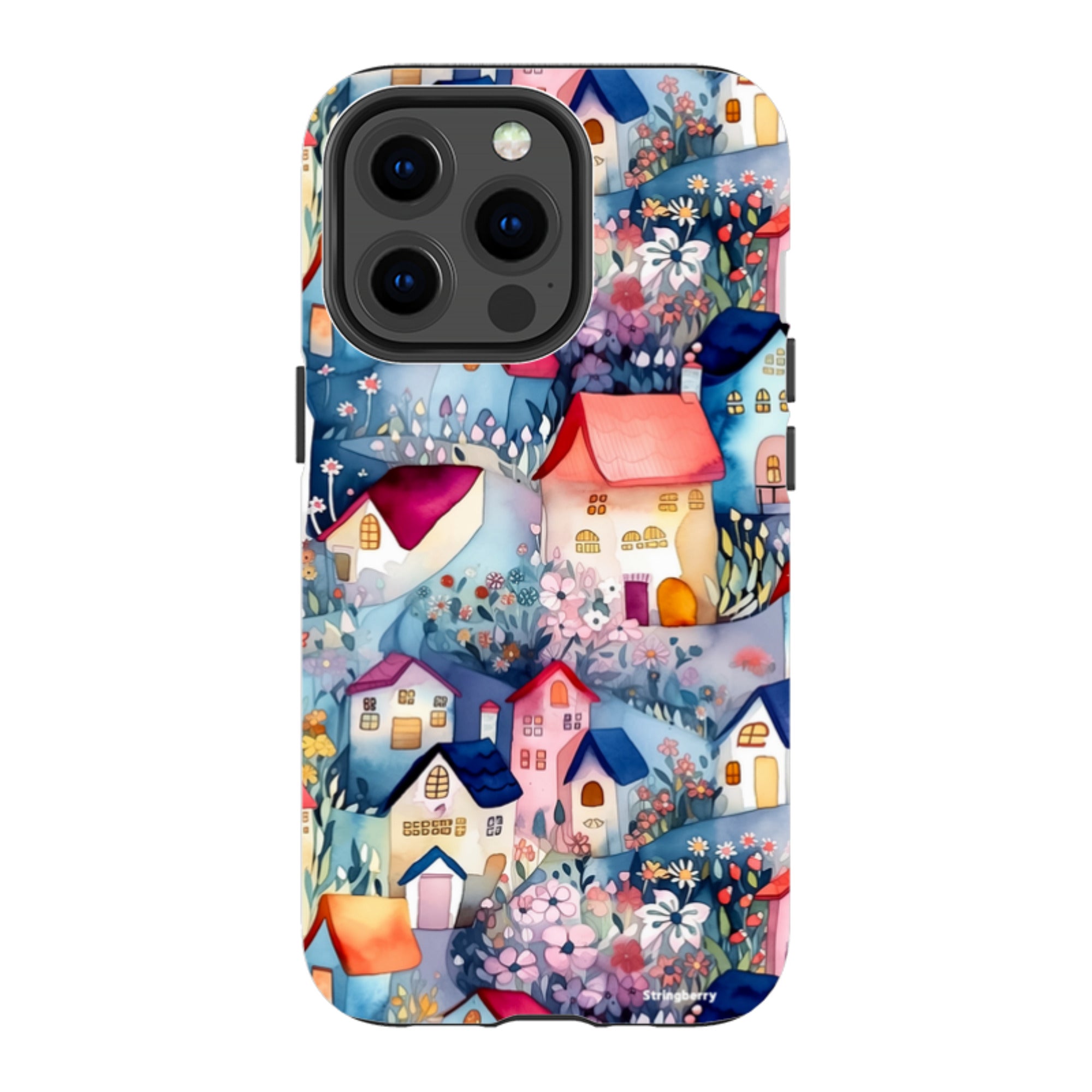 iPhone Tough Case - Fairy Houses II