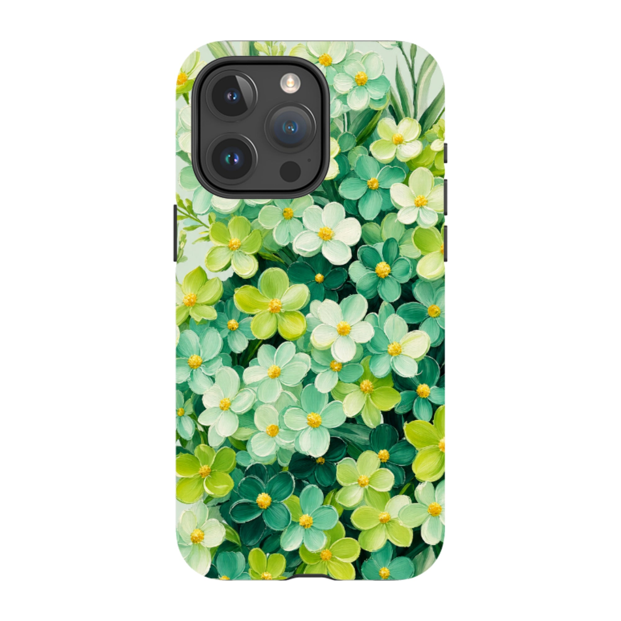 iPhone MagSafe Tough Case - Sage Wildflower Floral
