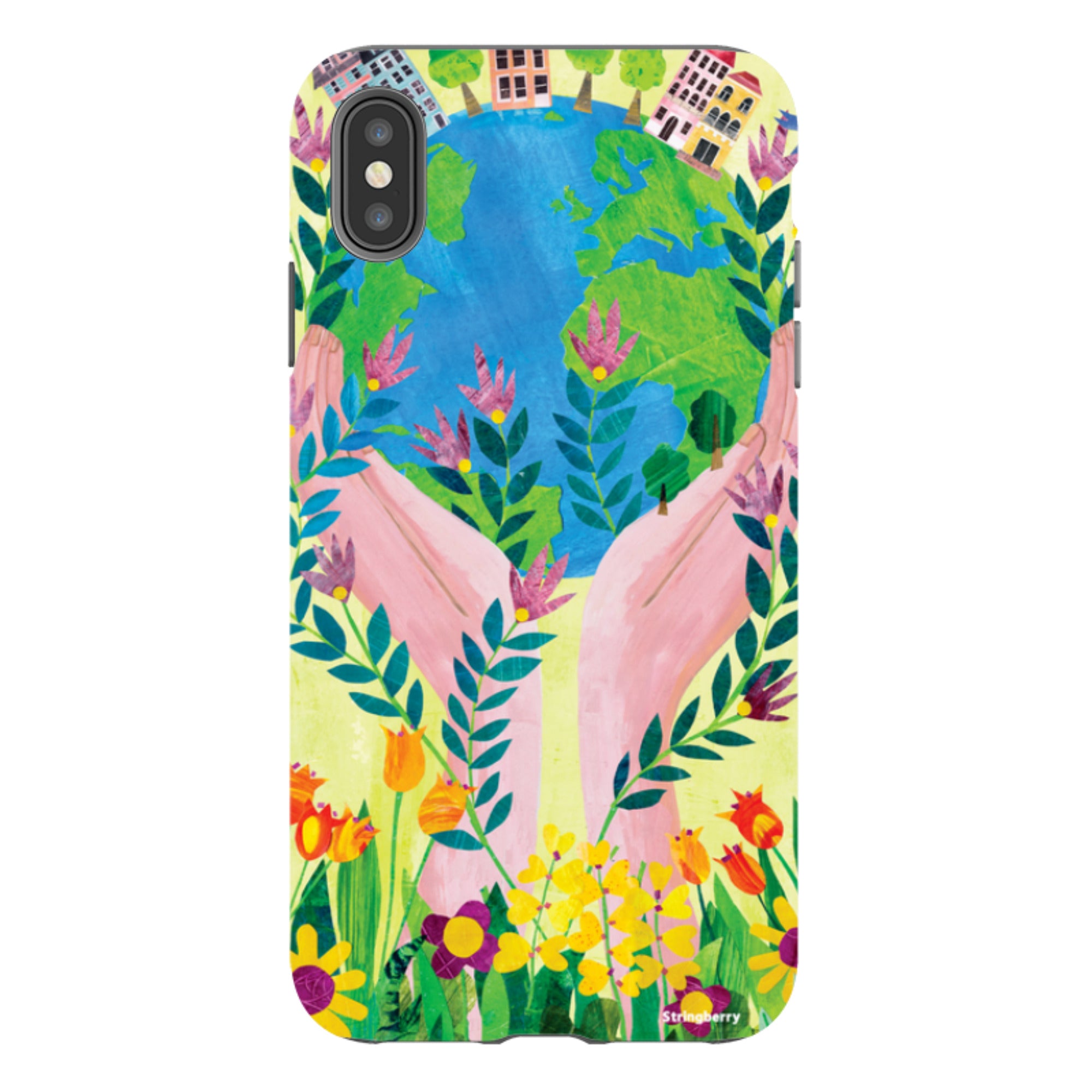 iPhone Tough Case - Earth Day By Tracey English
