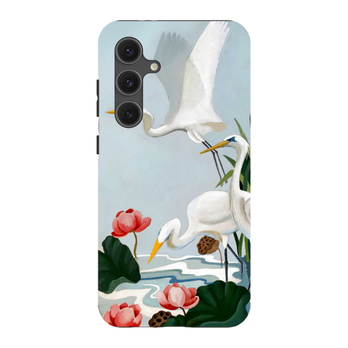 Samsung Tough Case - Egrets And Lillie's By Bex Parkin