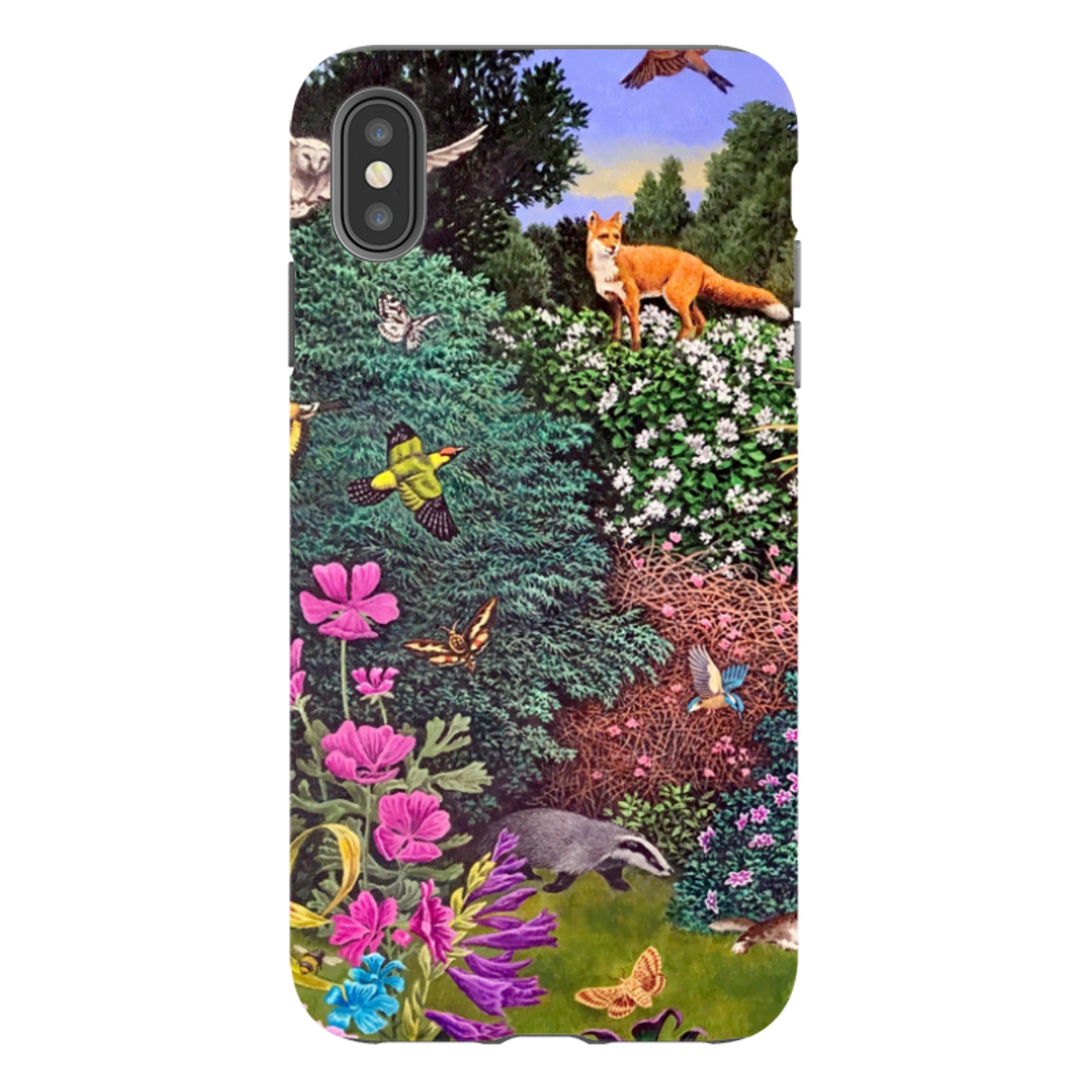 iPhone Tough Case - Wimbledon Garden By Philip Hood
