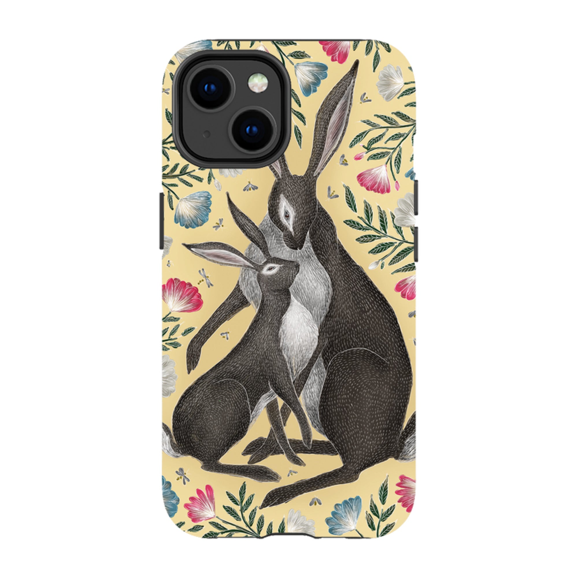 iPhone MagSafe Tough Case -  Mother and baby Hare By Catherine Rowe