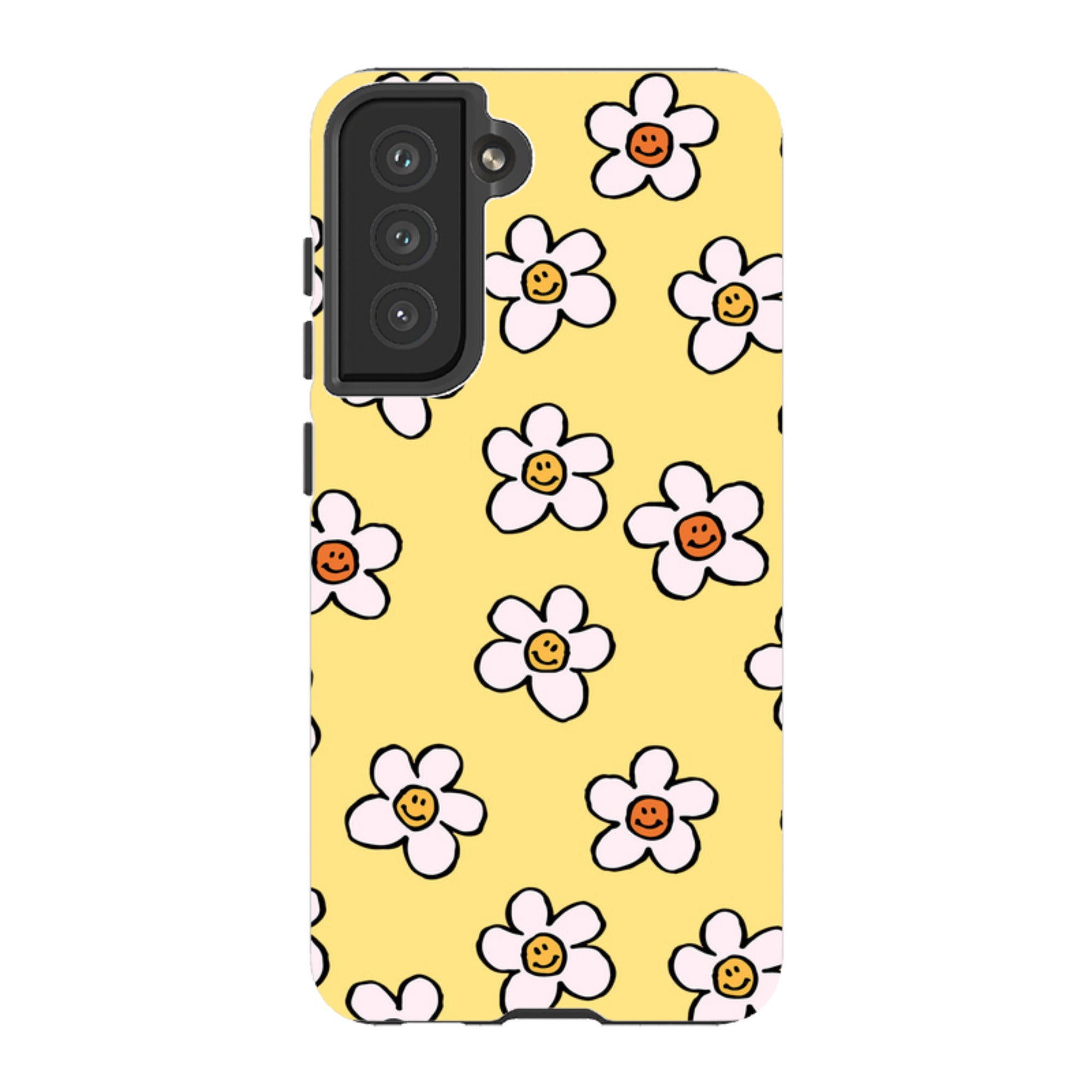 Samsung Tough Case - Smiley Mellow Yellow