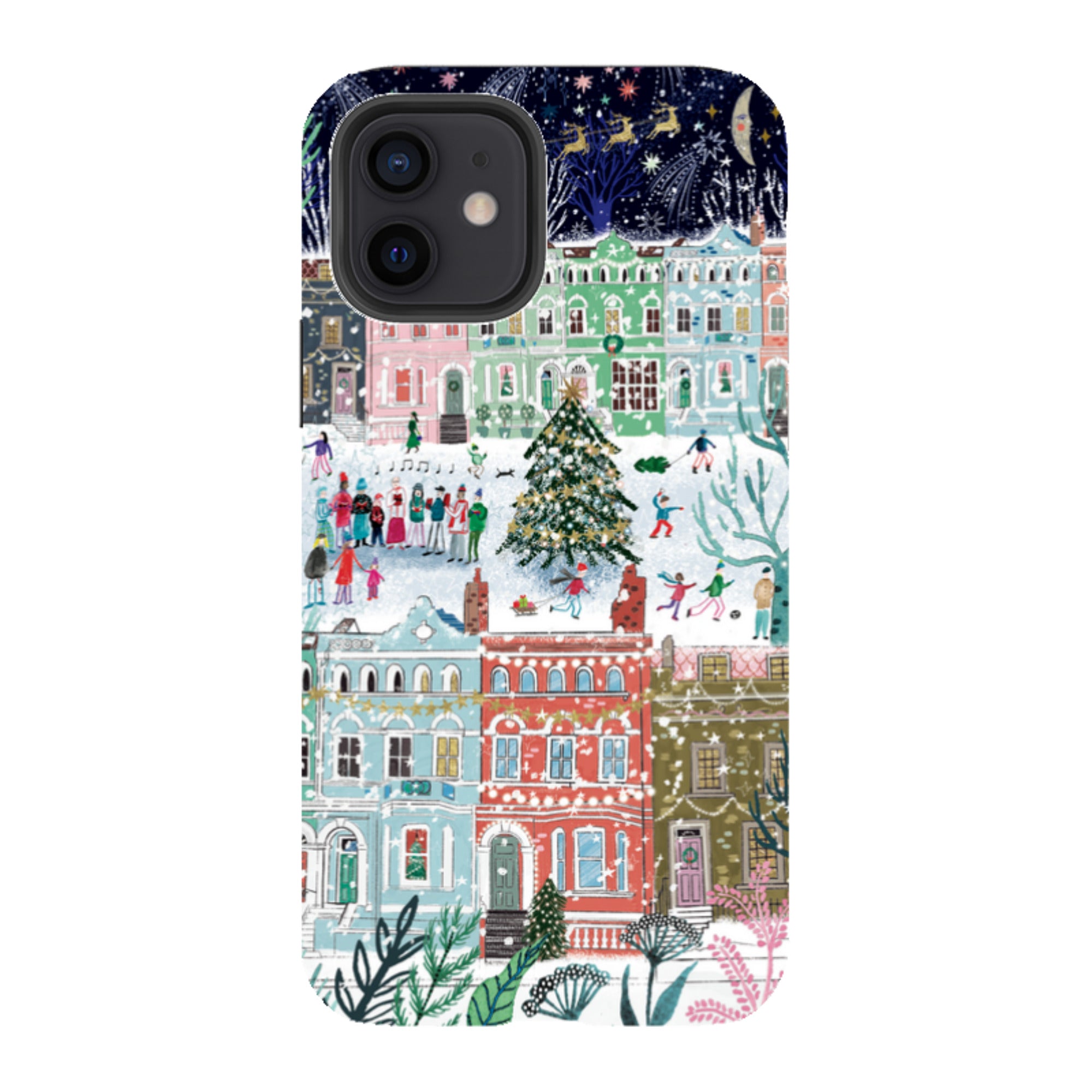 iPhone Tough Case - Winter In Notting Hill By Emma Frances Grant