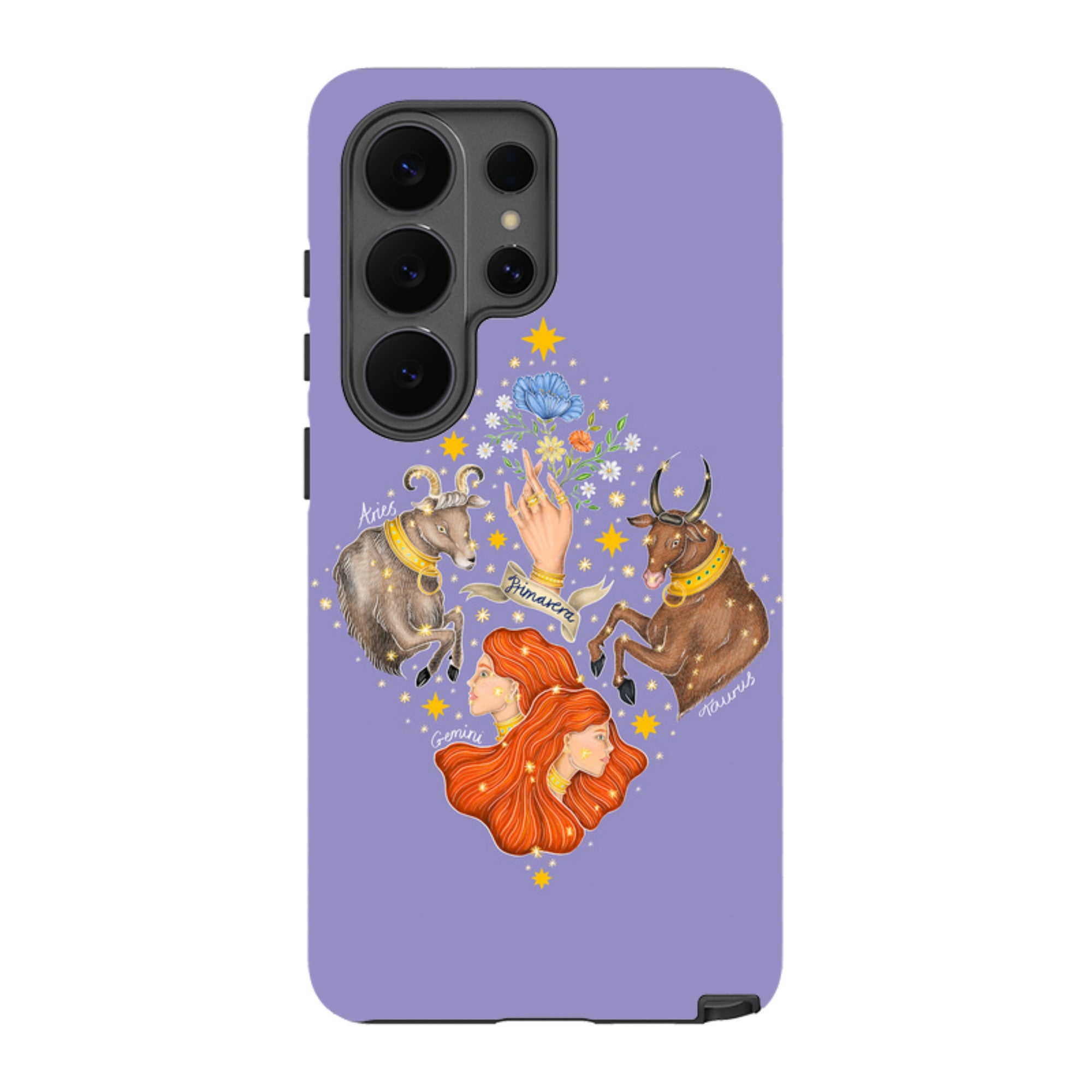 Samsung Tough Case - Spring Zodiac By Catherine Rowe