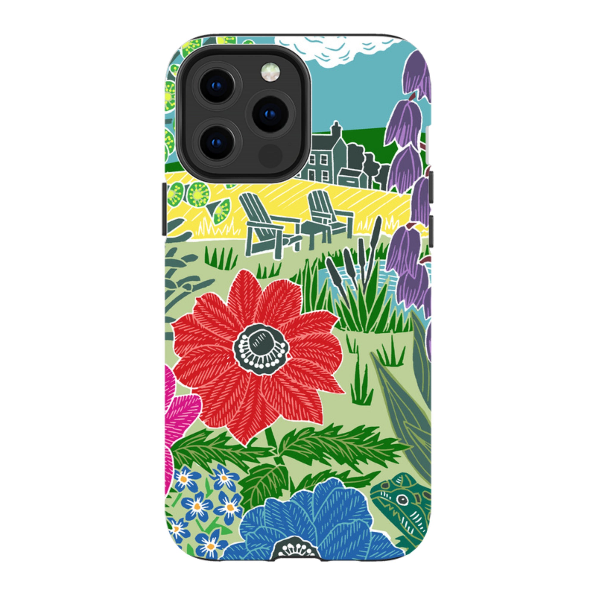 iPhone Tough Case - Camassias By kate Heiss