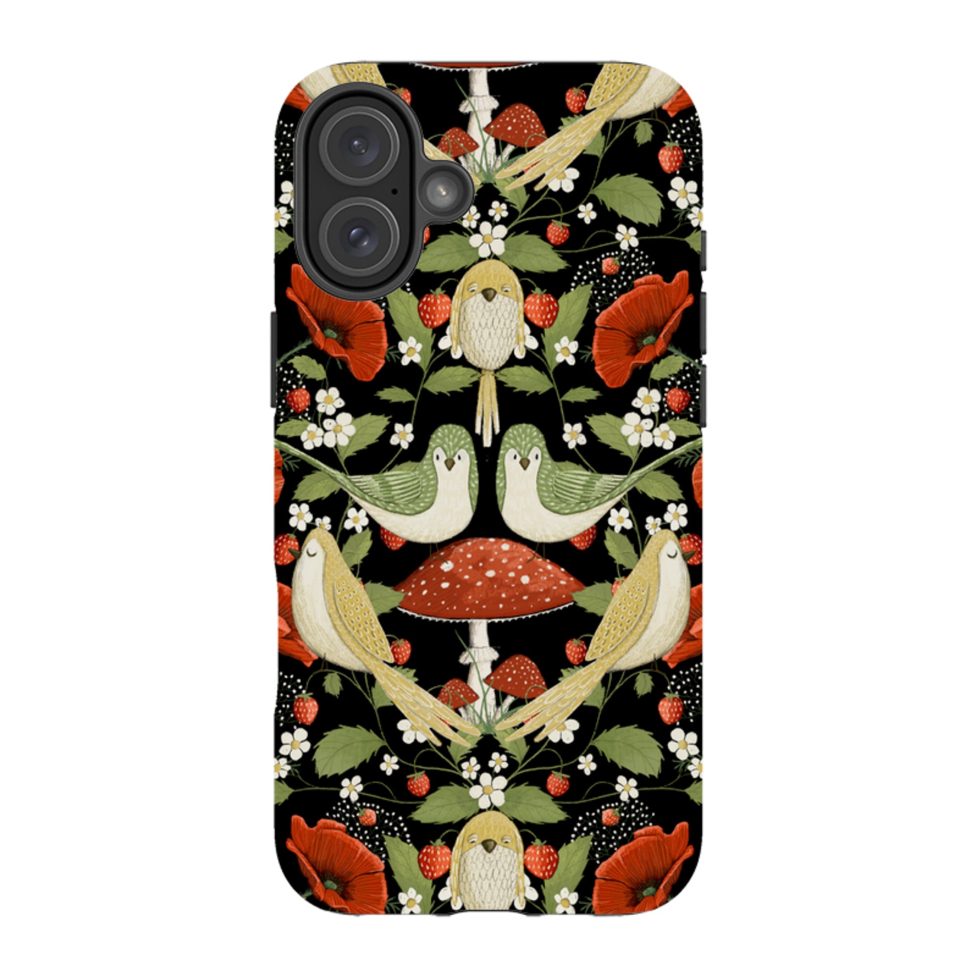 iPhone MagSafe Tough Case - Red Poppies By Maja Lindberg