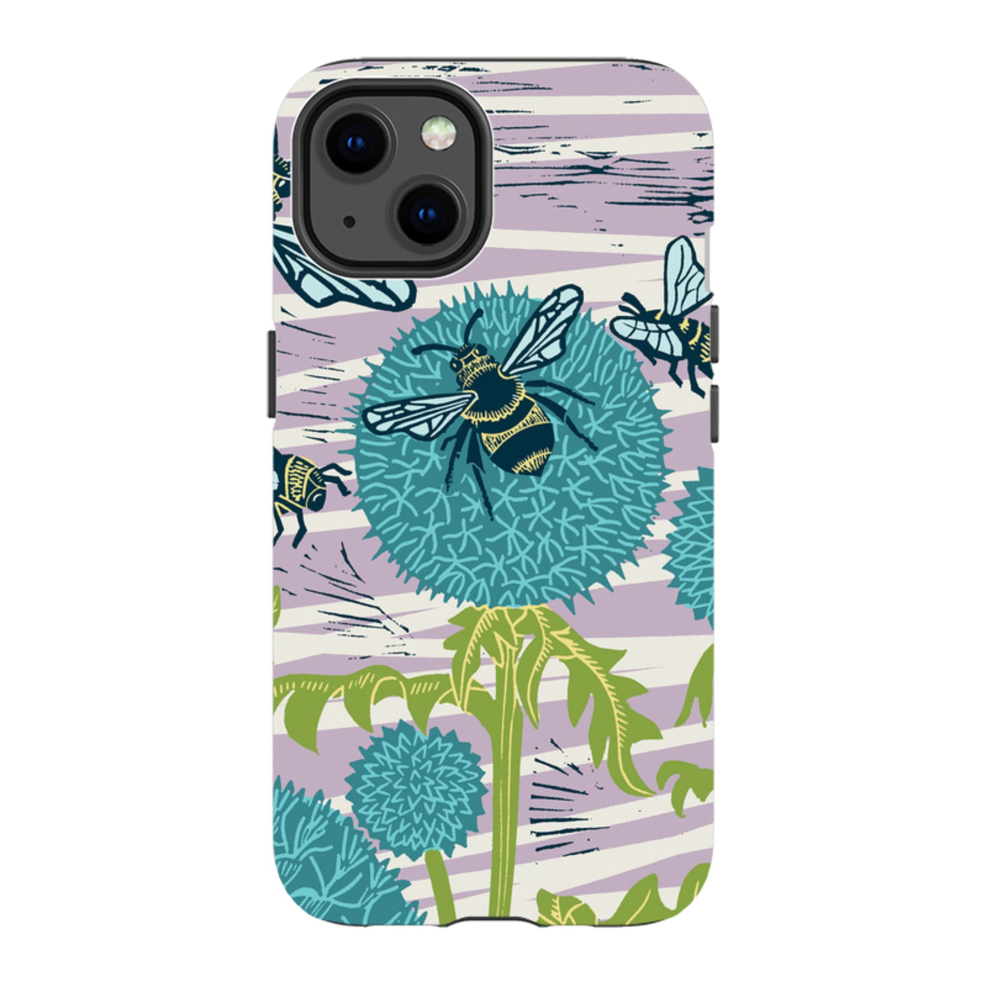 iPhone Tough Case - Pollinating Bees By Kate Heiss