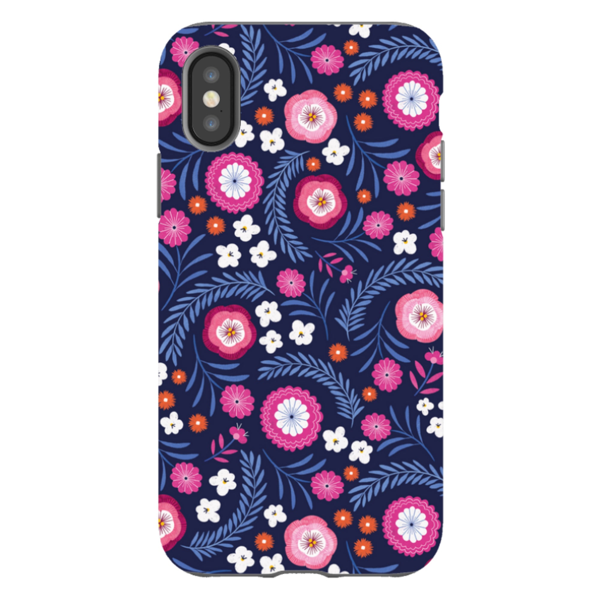 iPhone Tough Case - Posy Garden I By Ali Brookes