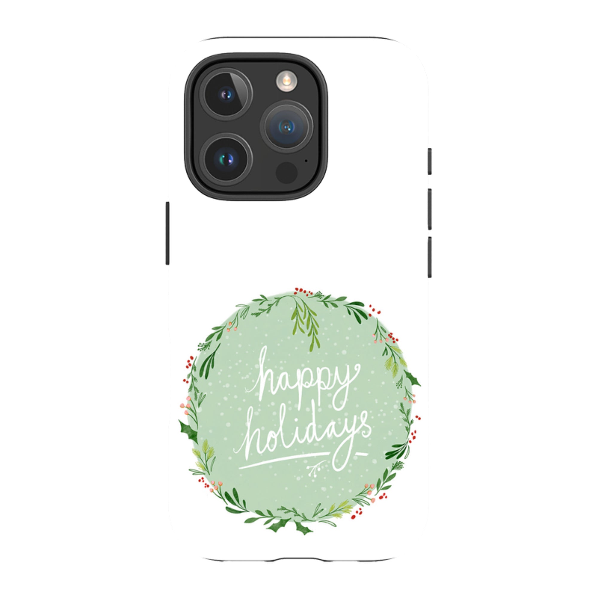 iPhone Tough Case - Happy Holidays By Katherine Quinn