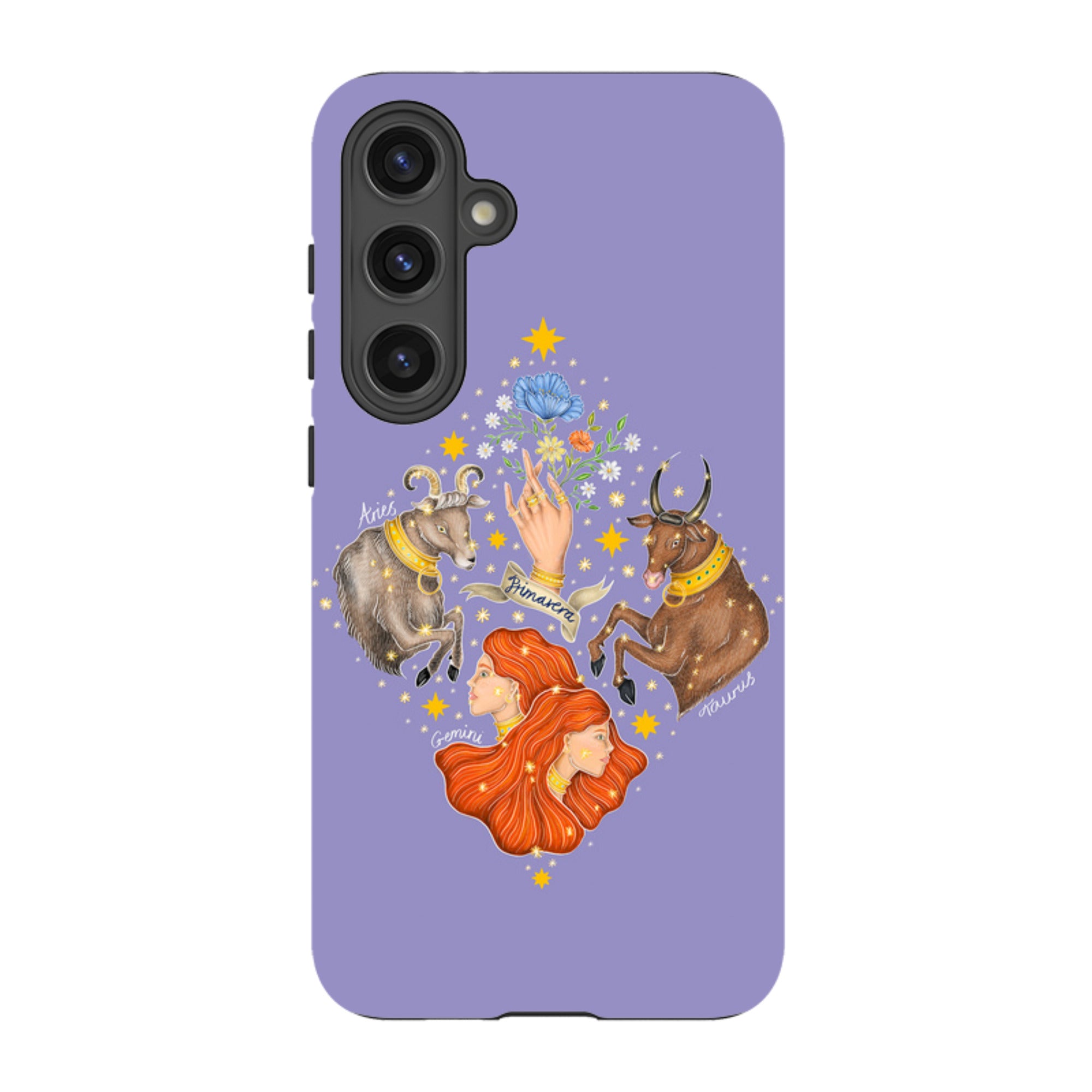Samsung Tough Case - Spring Zodiac By Catherine Rowe