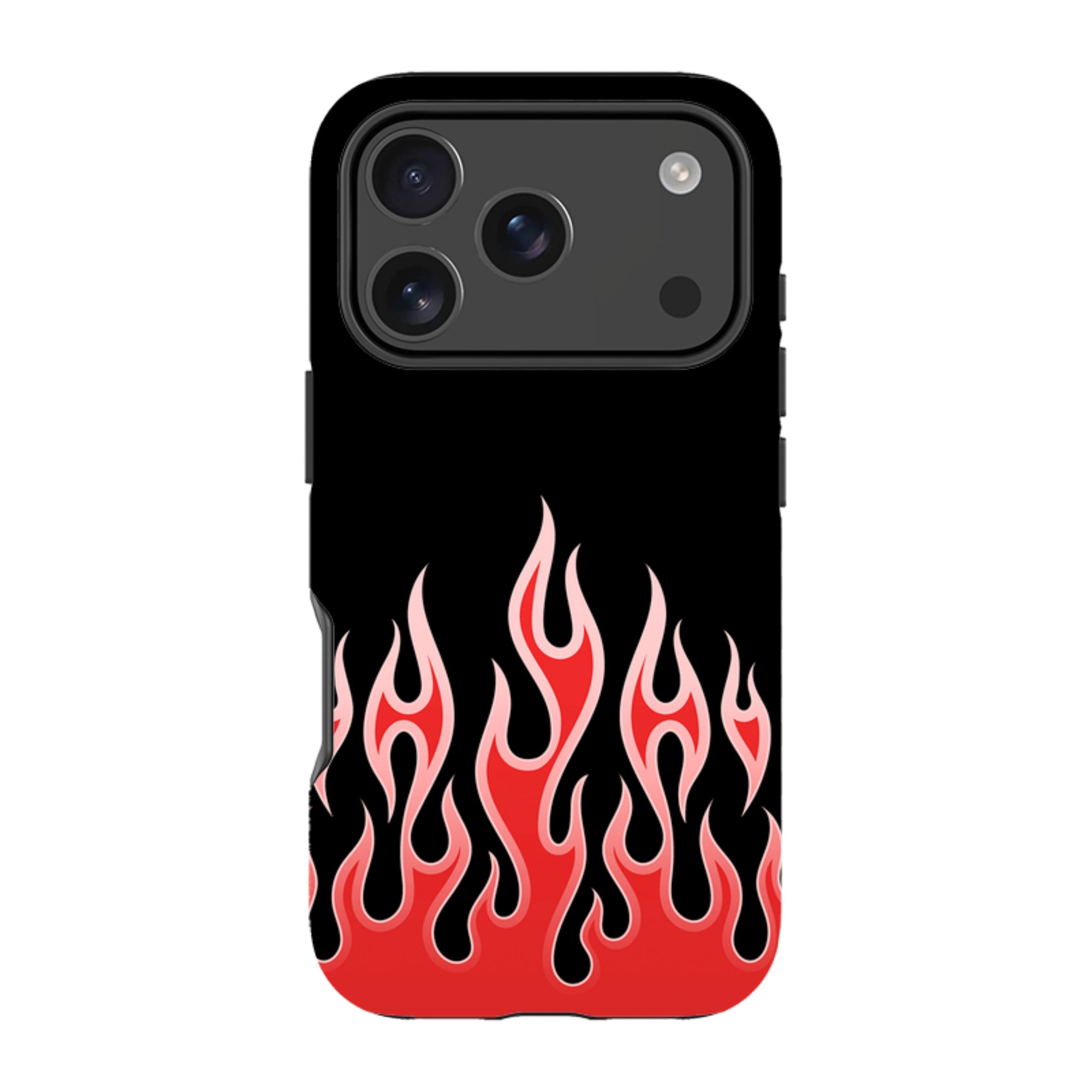 iPhone Tough Case - Red Flames