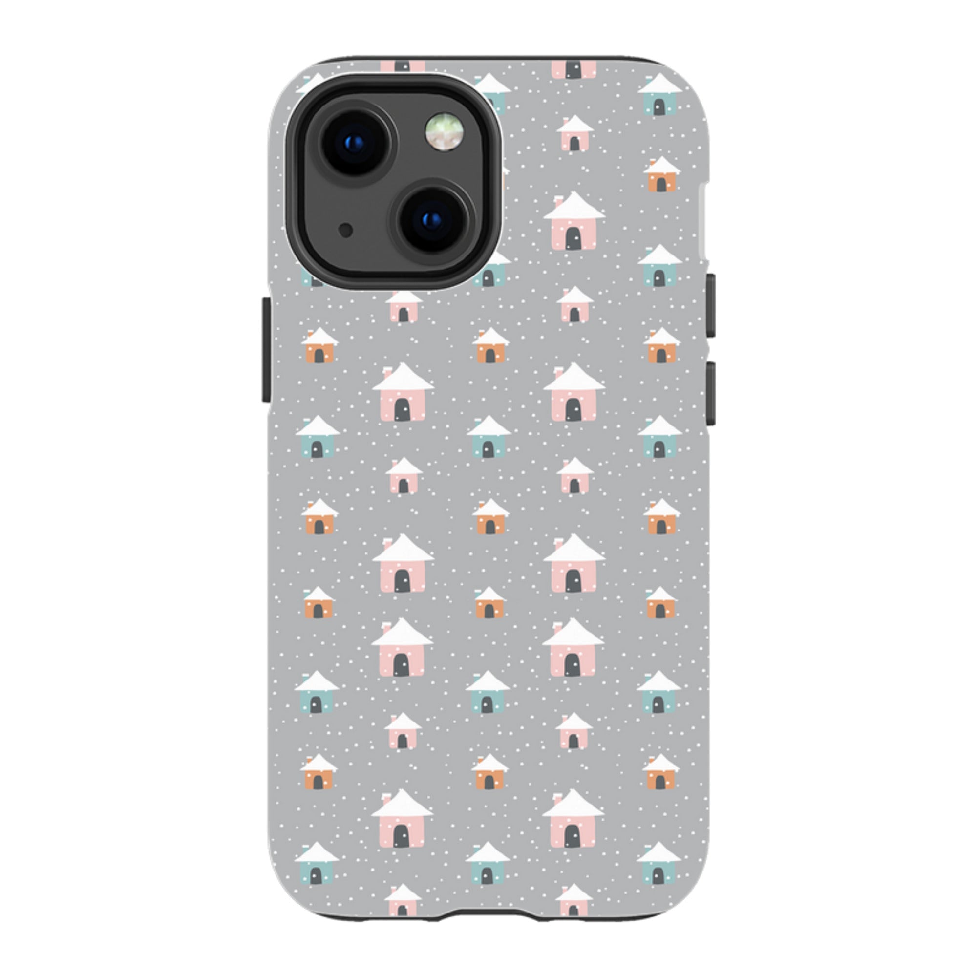 iPhone Tough Case - House Pattern