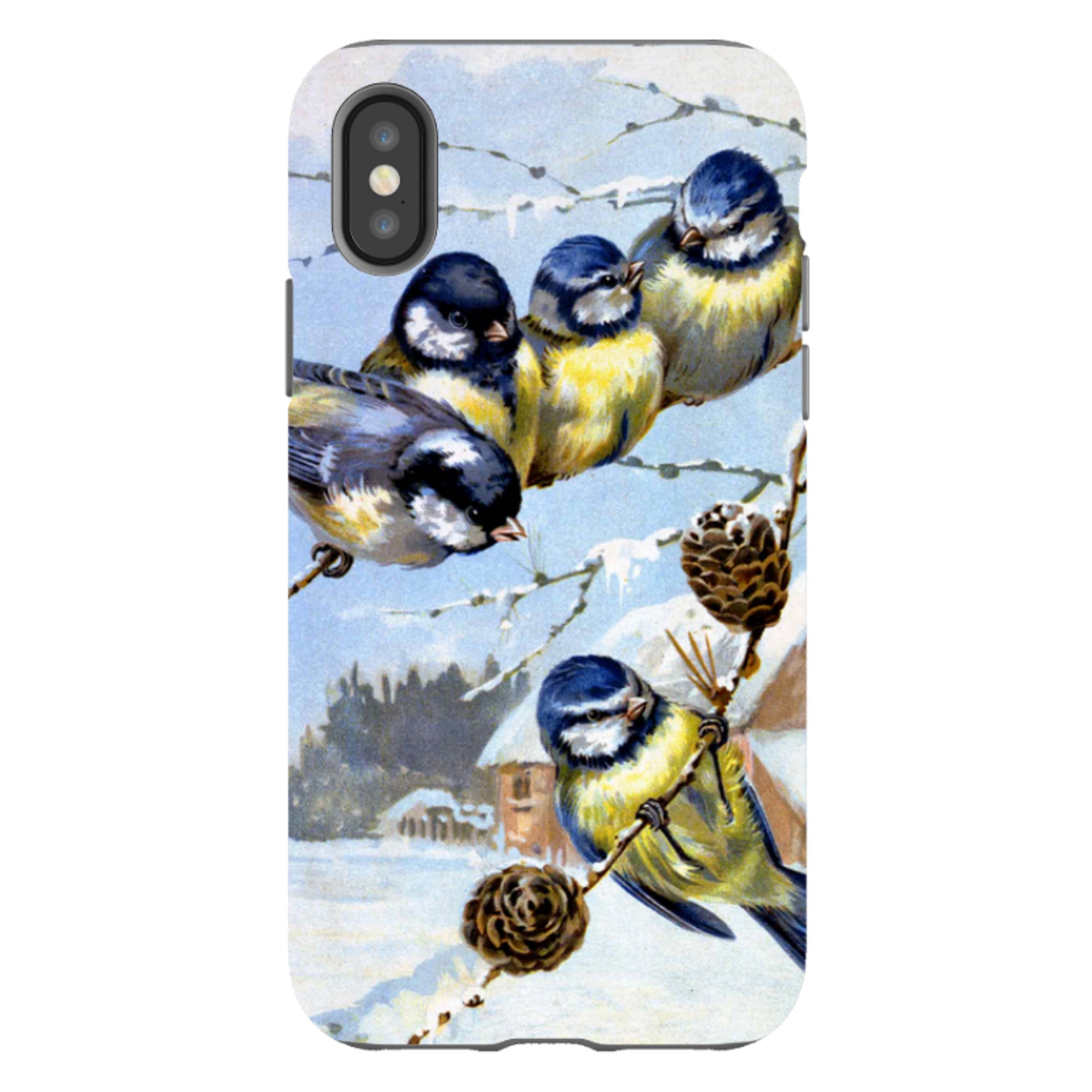 iPhone Tough Case - Winter Birds By Heritage