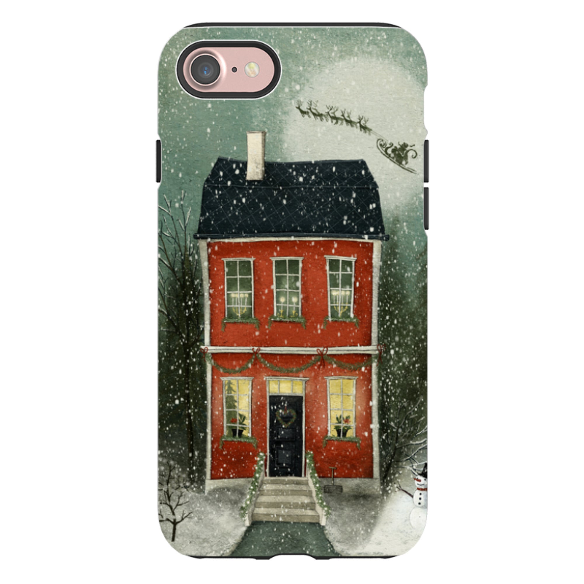 iPhone Tough Case - Night Before Christmas By Maja Lindberg