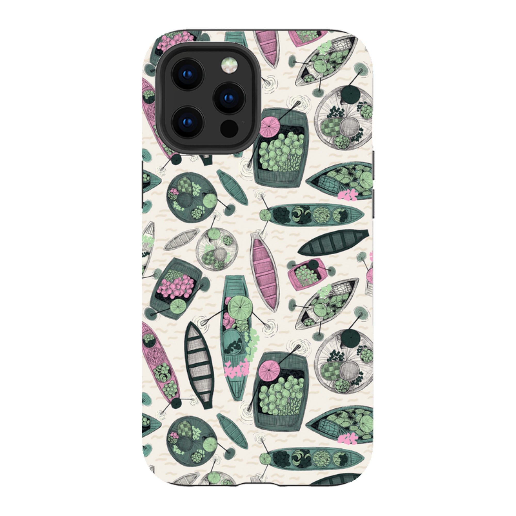 iPhone Tough Case - Floating Markets B By Jade Mosinski